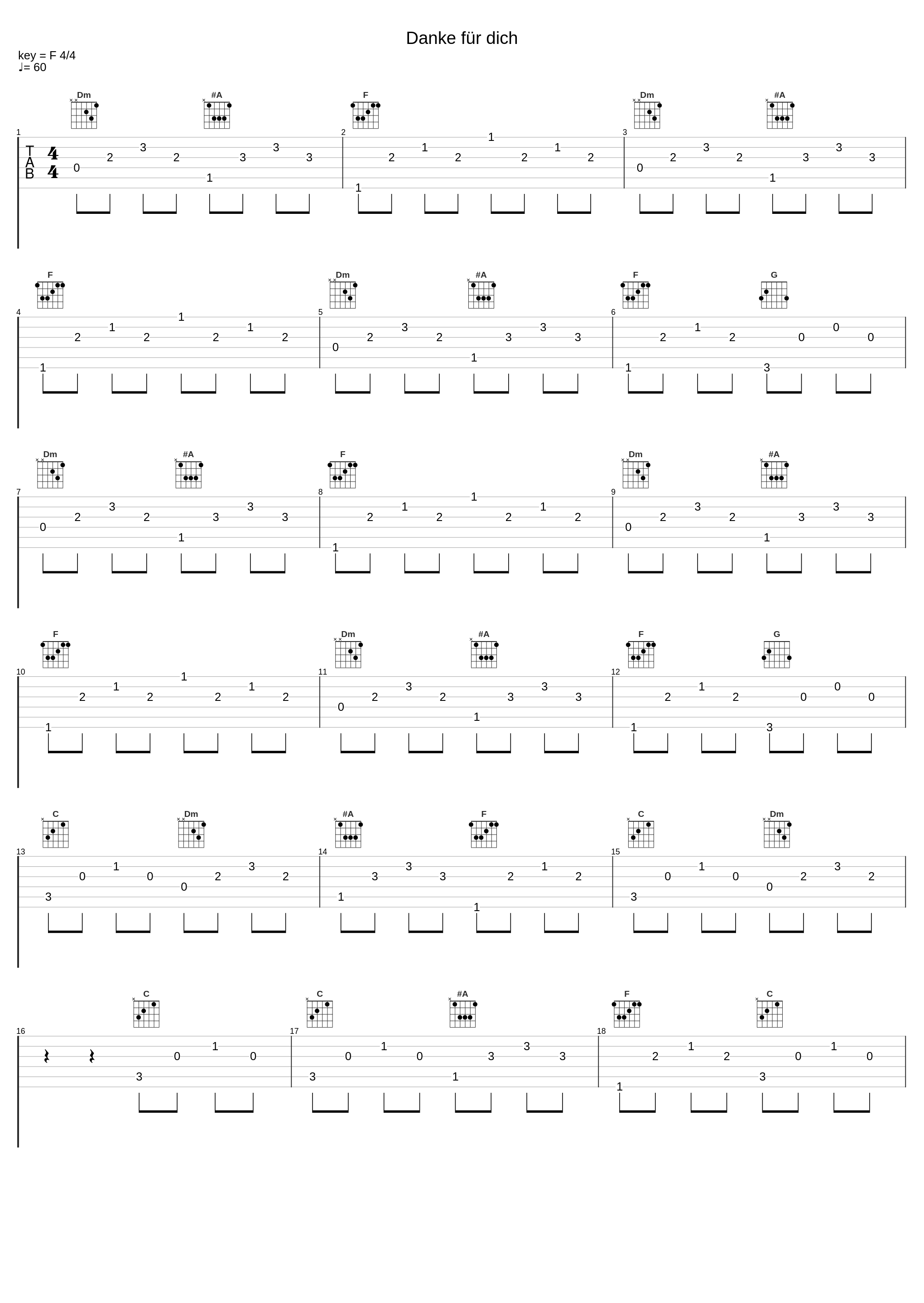 Danke für dich_soundnotation,Helene Fischer_1