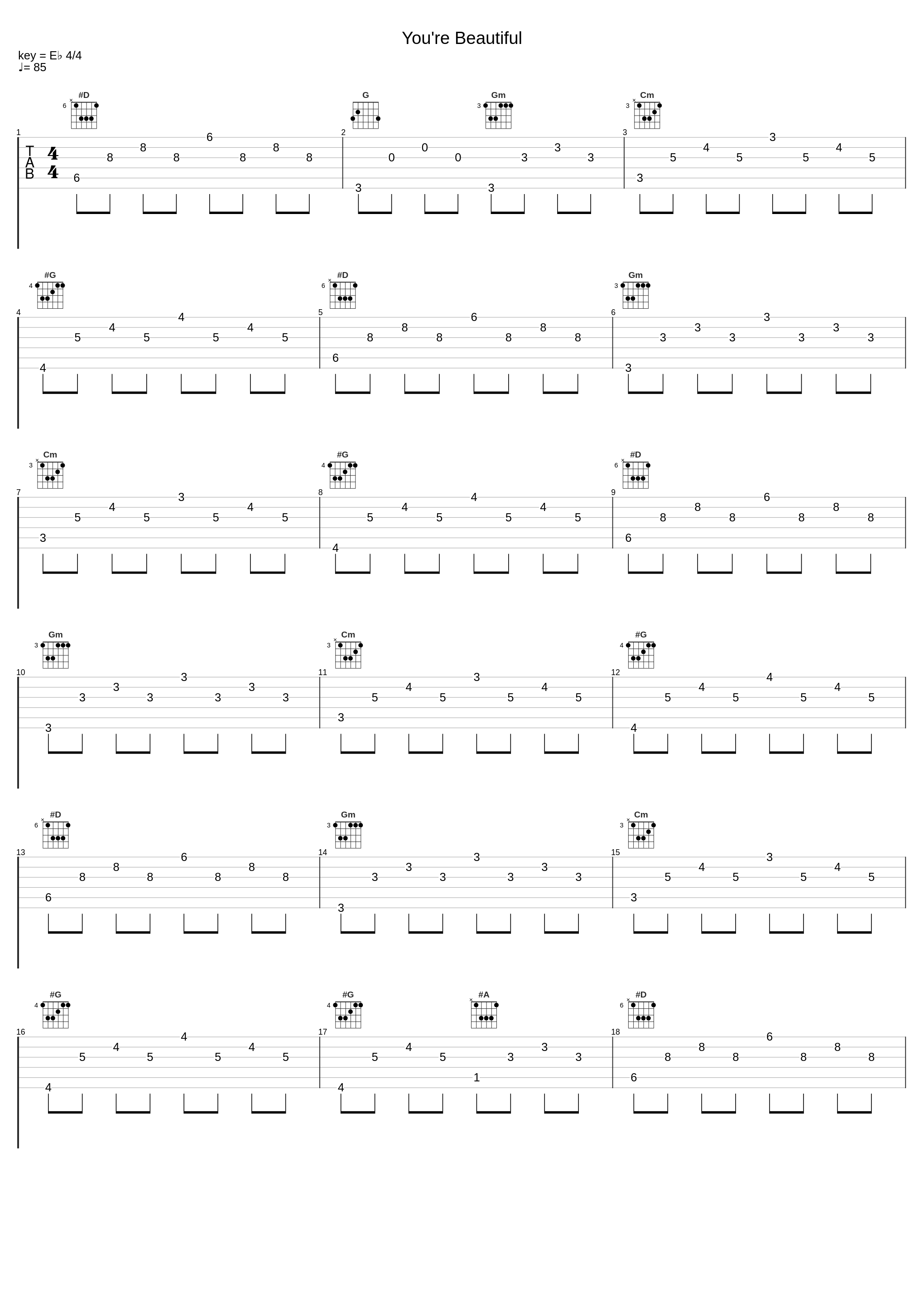 You're Beautiful_Vitamin String Quartet,J. Blunt,S. Skarbek,A Ghost_1