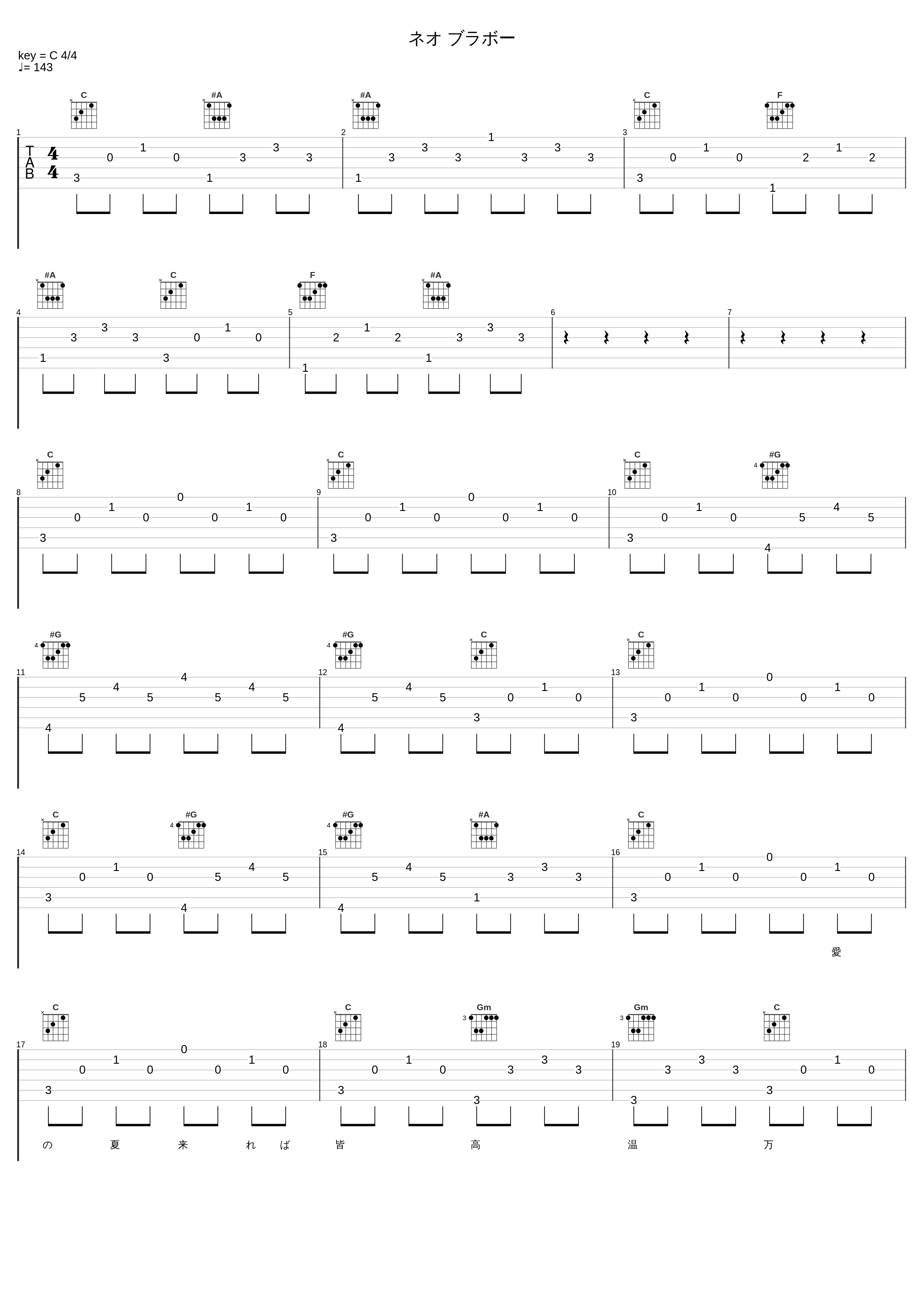 ネオ ブラボー_南方之星_1