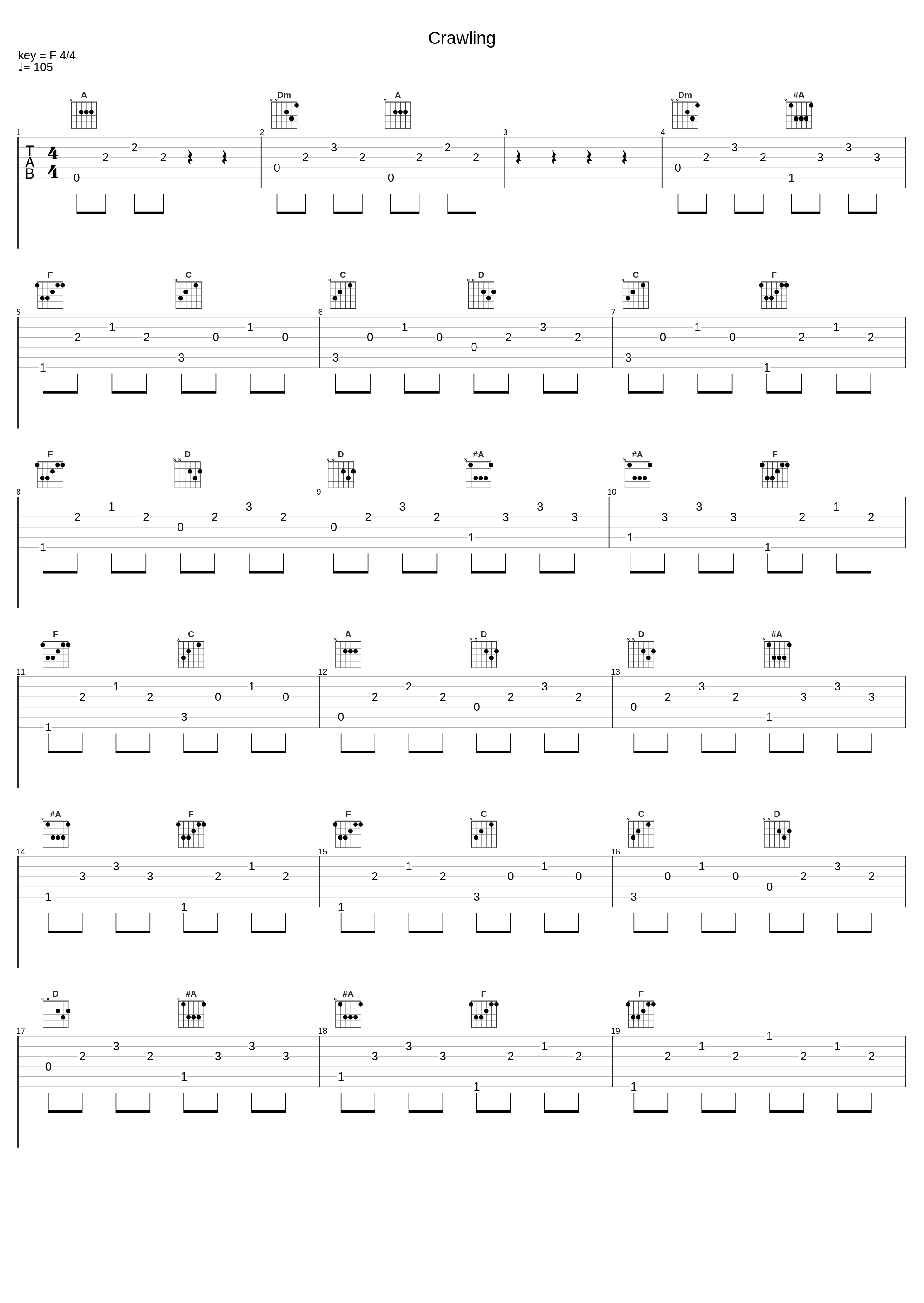 Crawling_Vitamin String Quartet_1