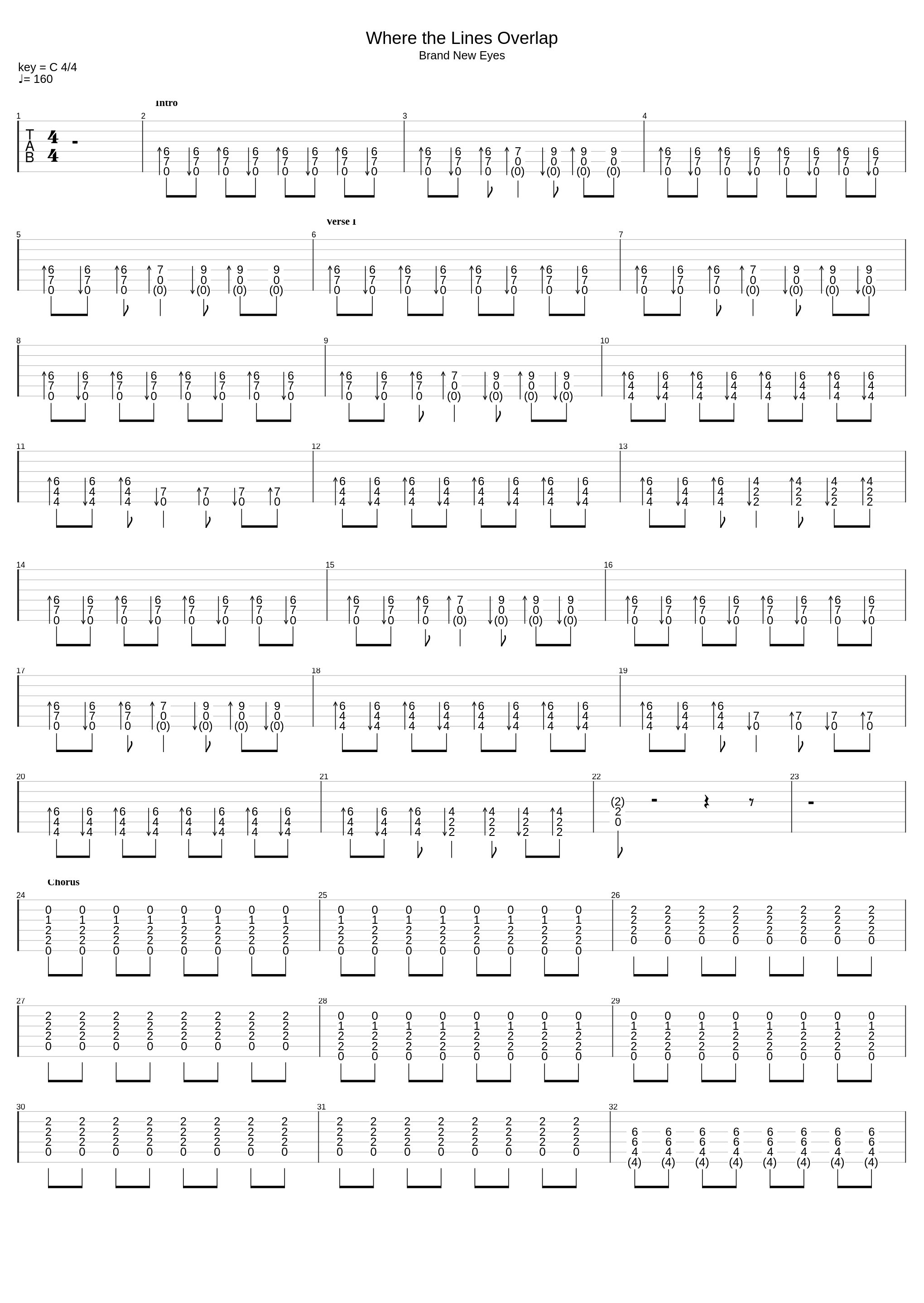 Where The Lines Overlap (Alt Backups)_Paramore_1