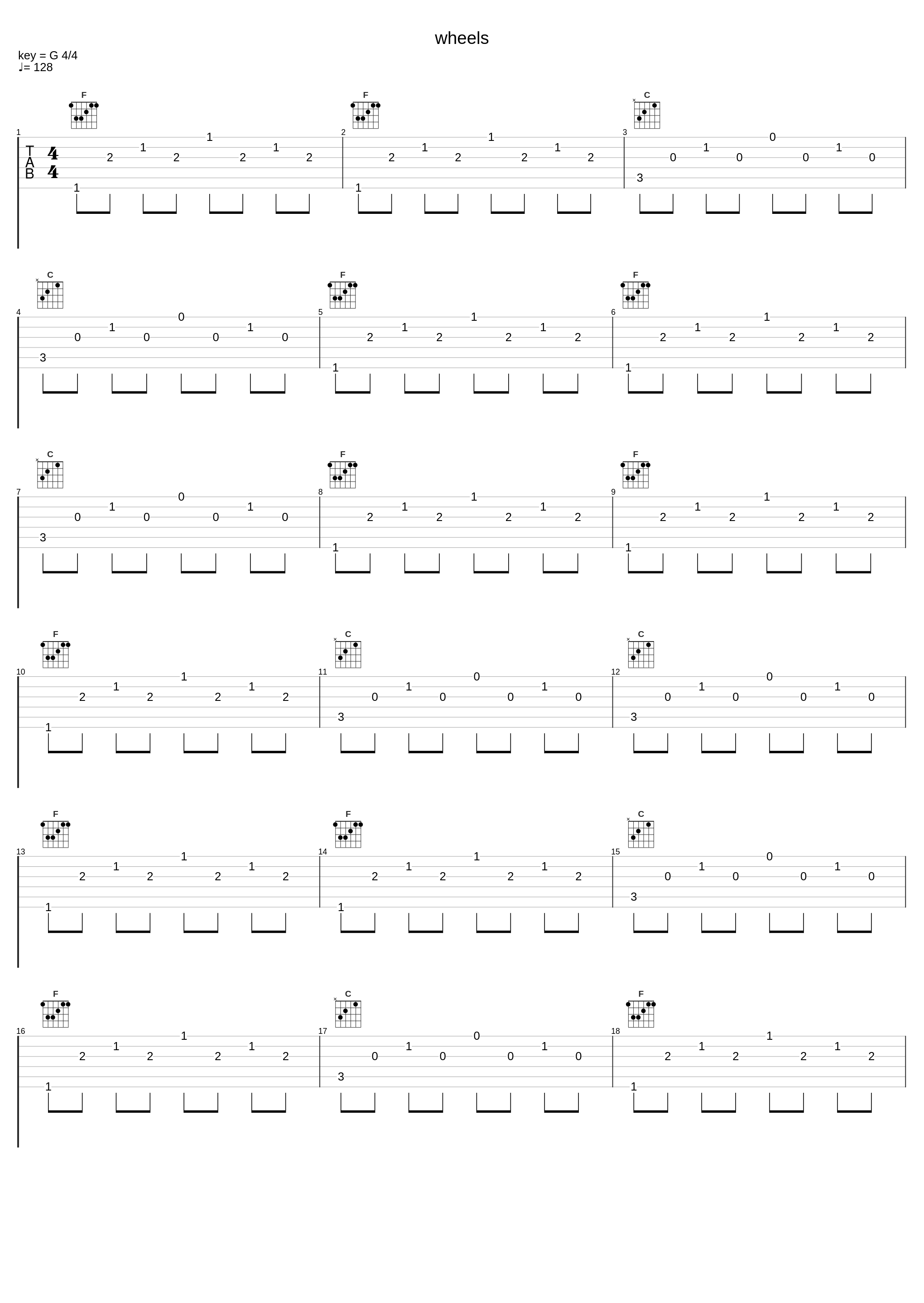wheels_The String-A-Longs_1