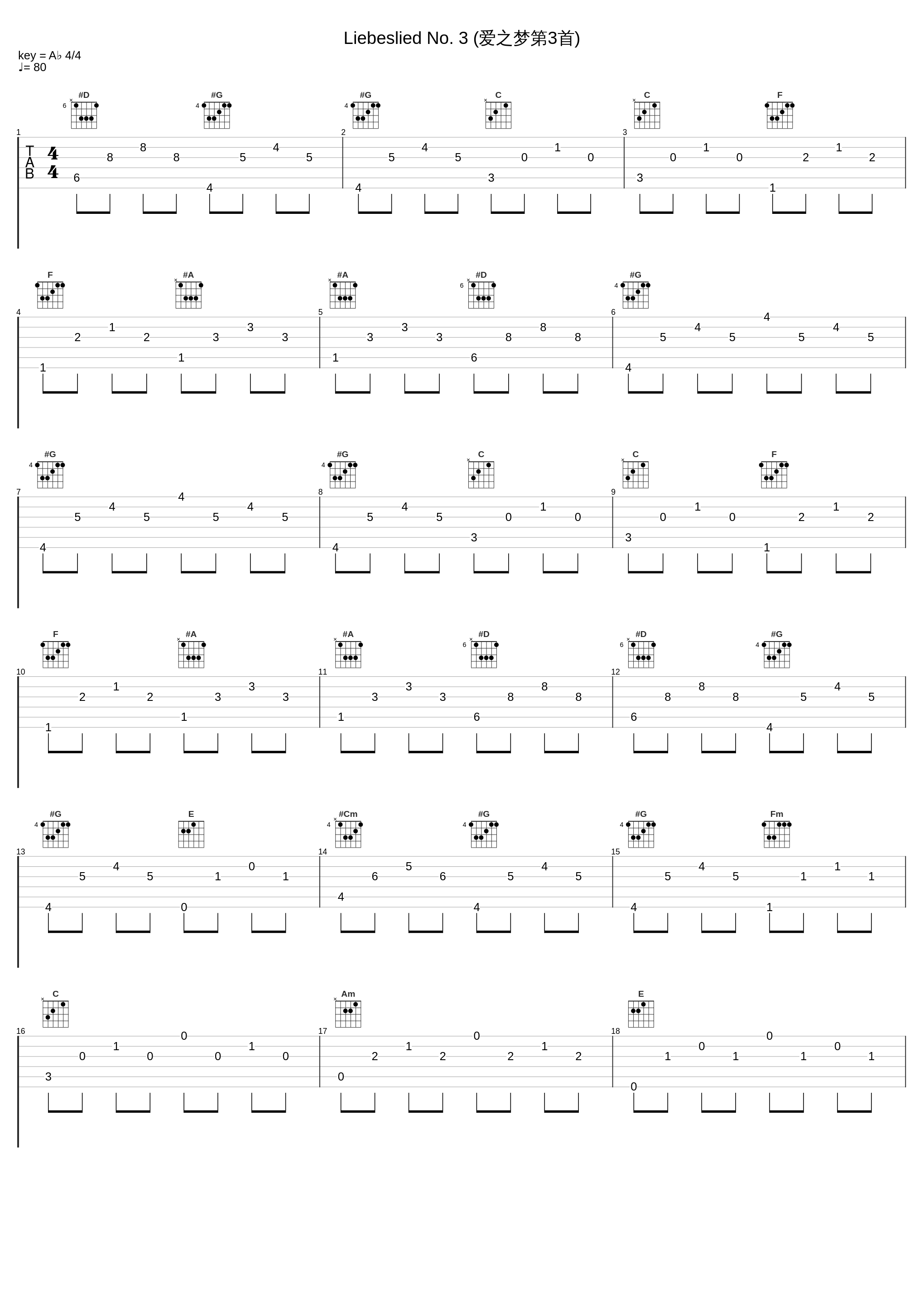 Liebeslied No. 3 (爱之梦第3首)_李云迪_1