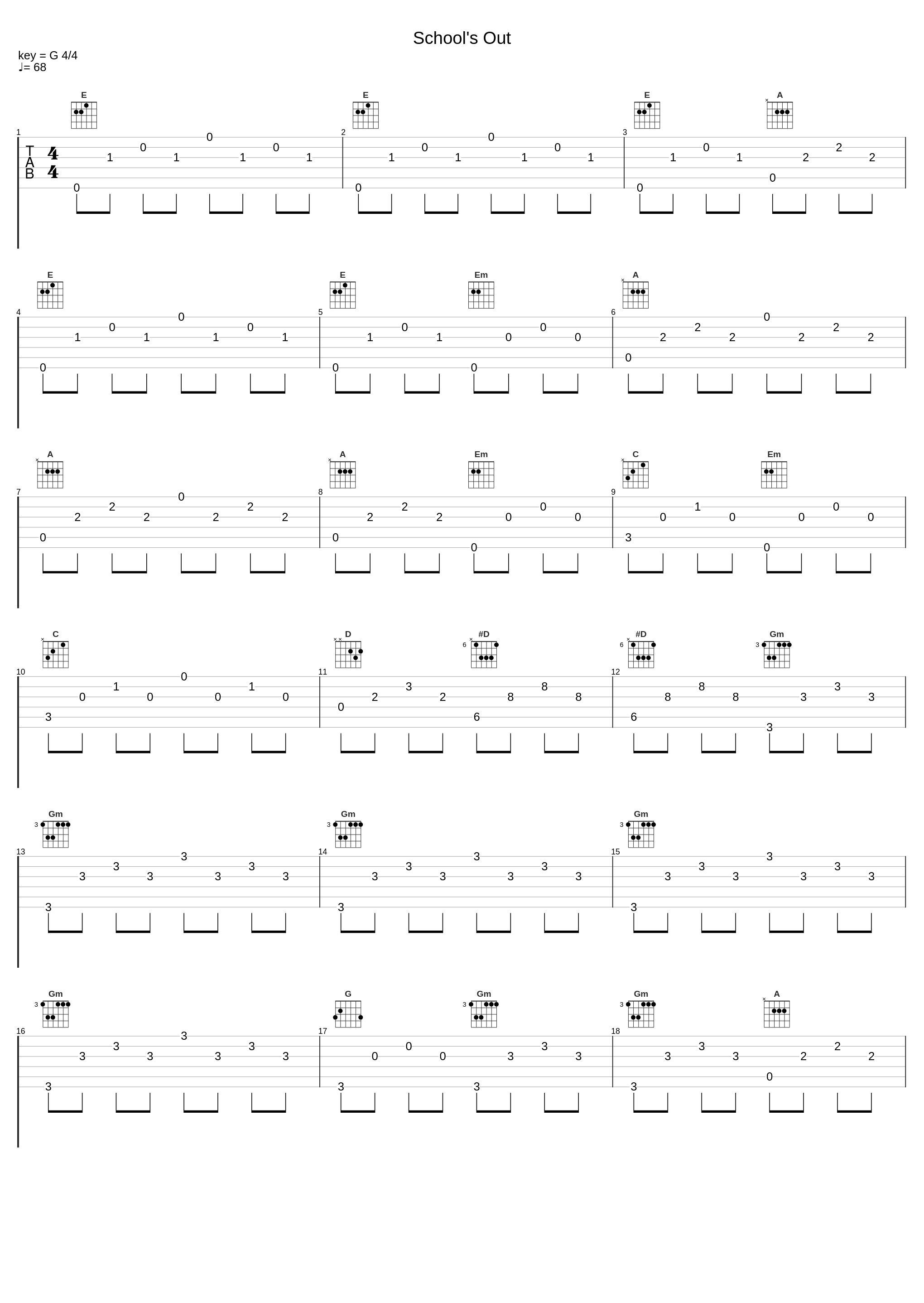 School's Out_Vitamin String Quartet,A. Cooper,M. Bruce_1