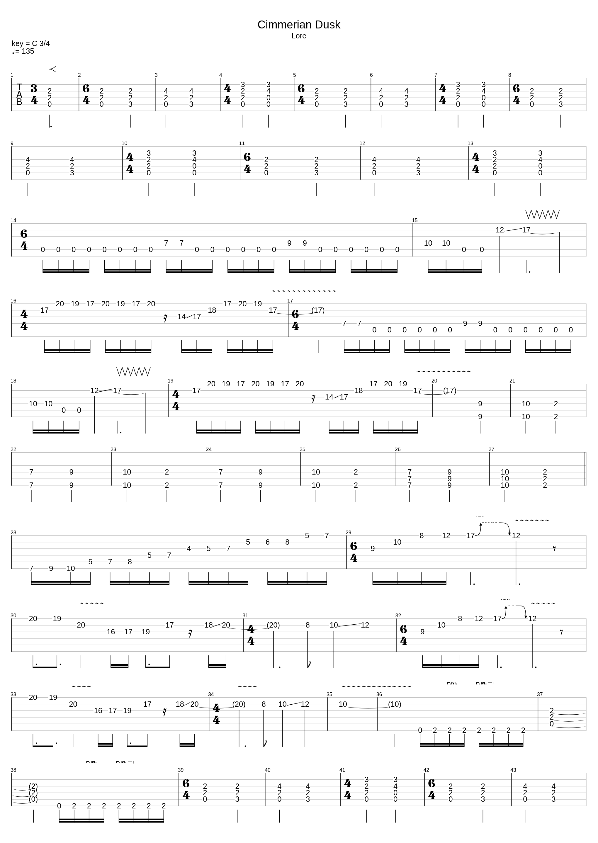 Cimmerian Dusk_Today I Caught The Plague_1