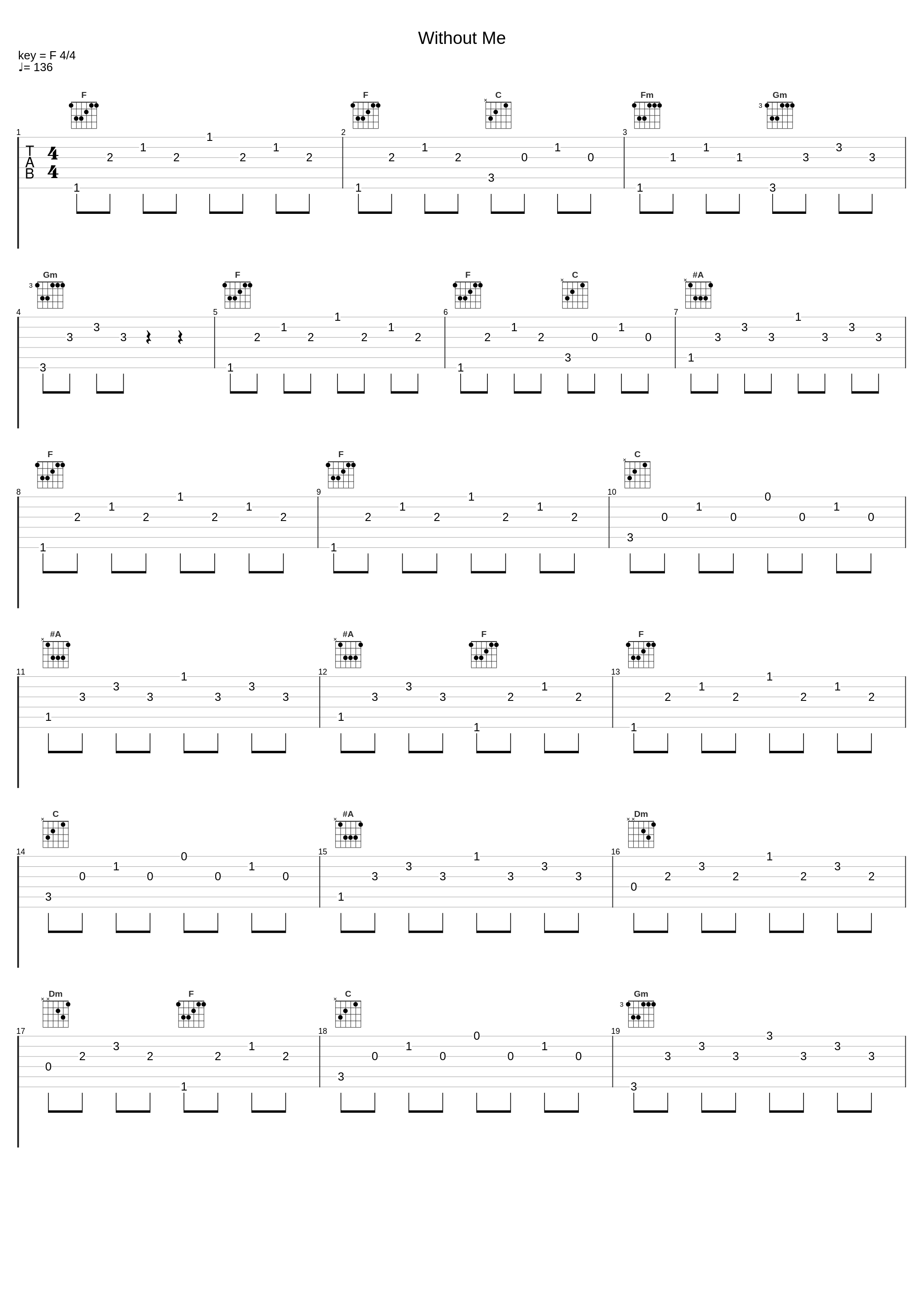 Without Me_Vitamin String Quartet_1