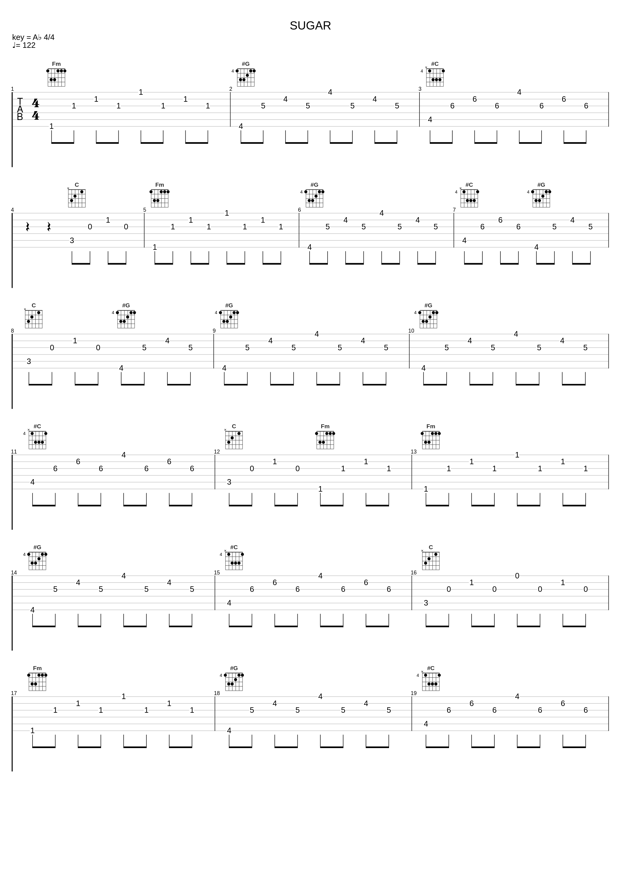 SUGAR_Vitamin String Quartet,Ryan Kevin Beatty,Mathew Garrett Champion,Chuks Chiejine,Romil Hemmani,JABARI MANWARRING,Ciaran Ruairidh Mcdonald,Dominque Michael Simpson,Ian Simpson_1