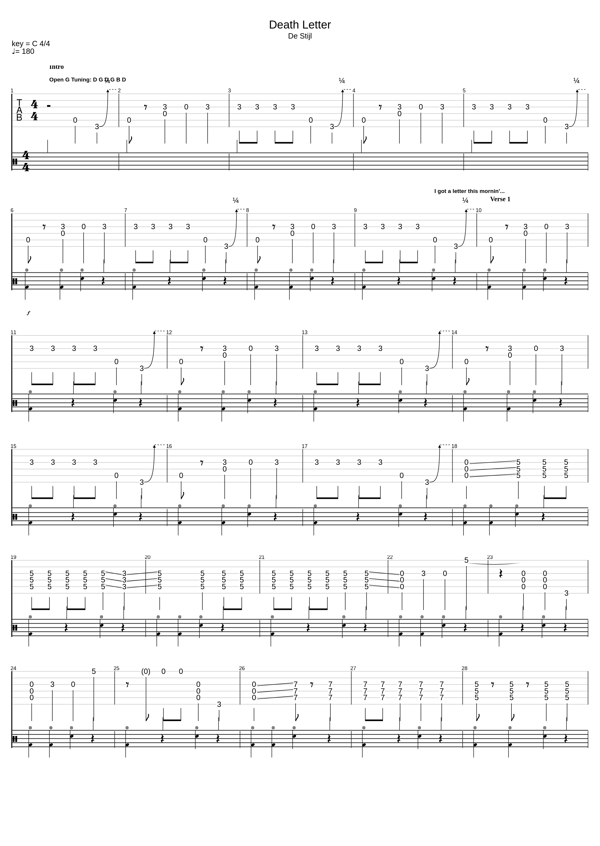 Death Letter_The White Stripes_1