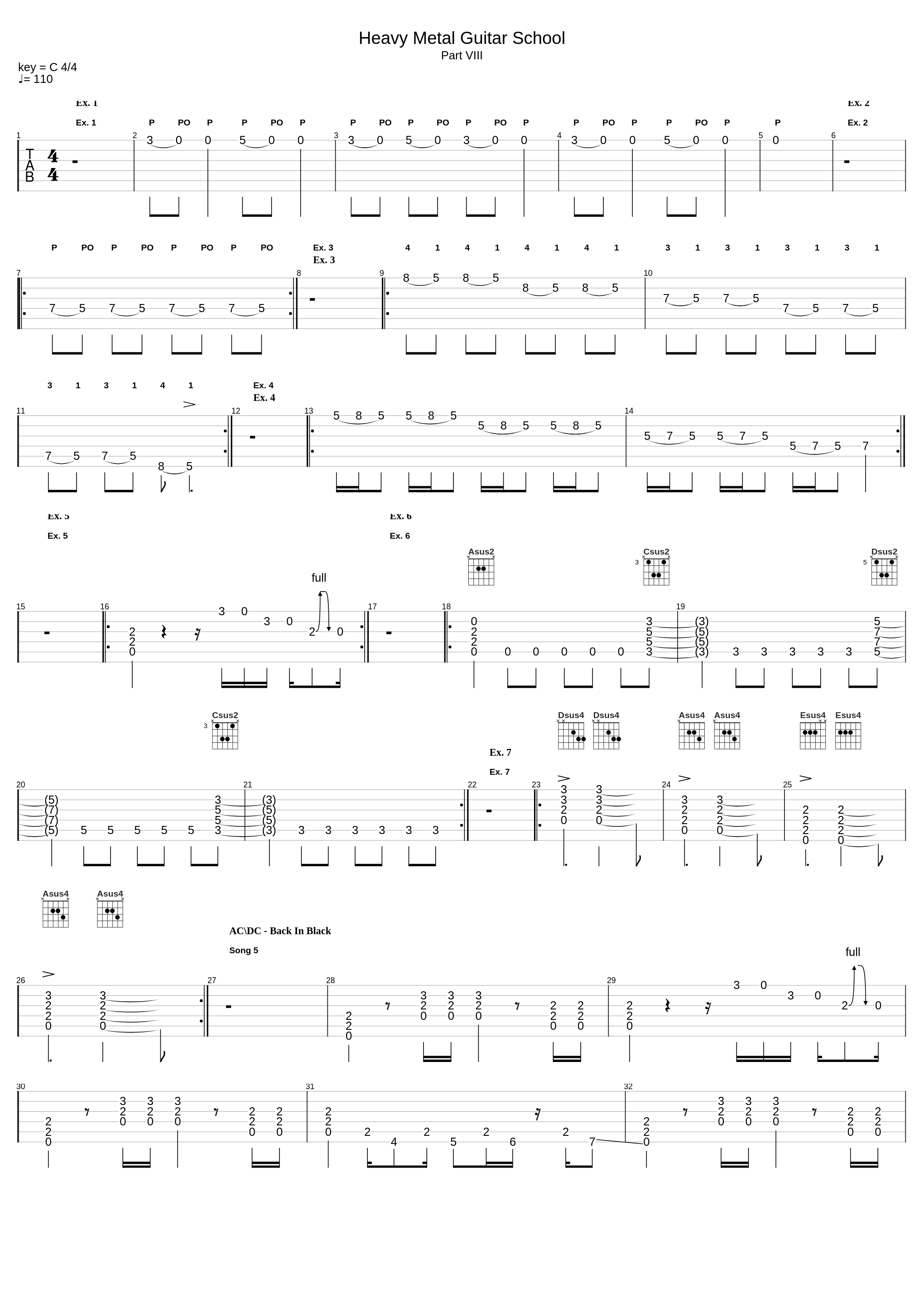 Part VIII_Heavy Metal Guitar School_1