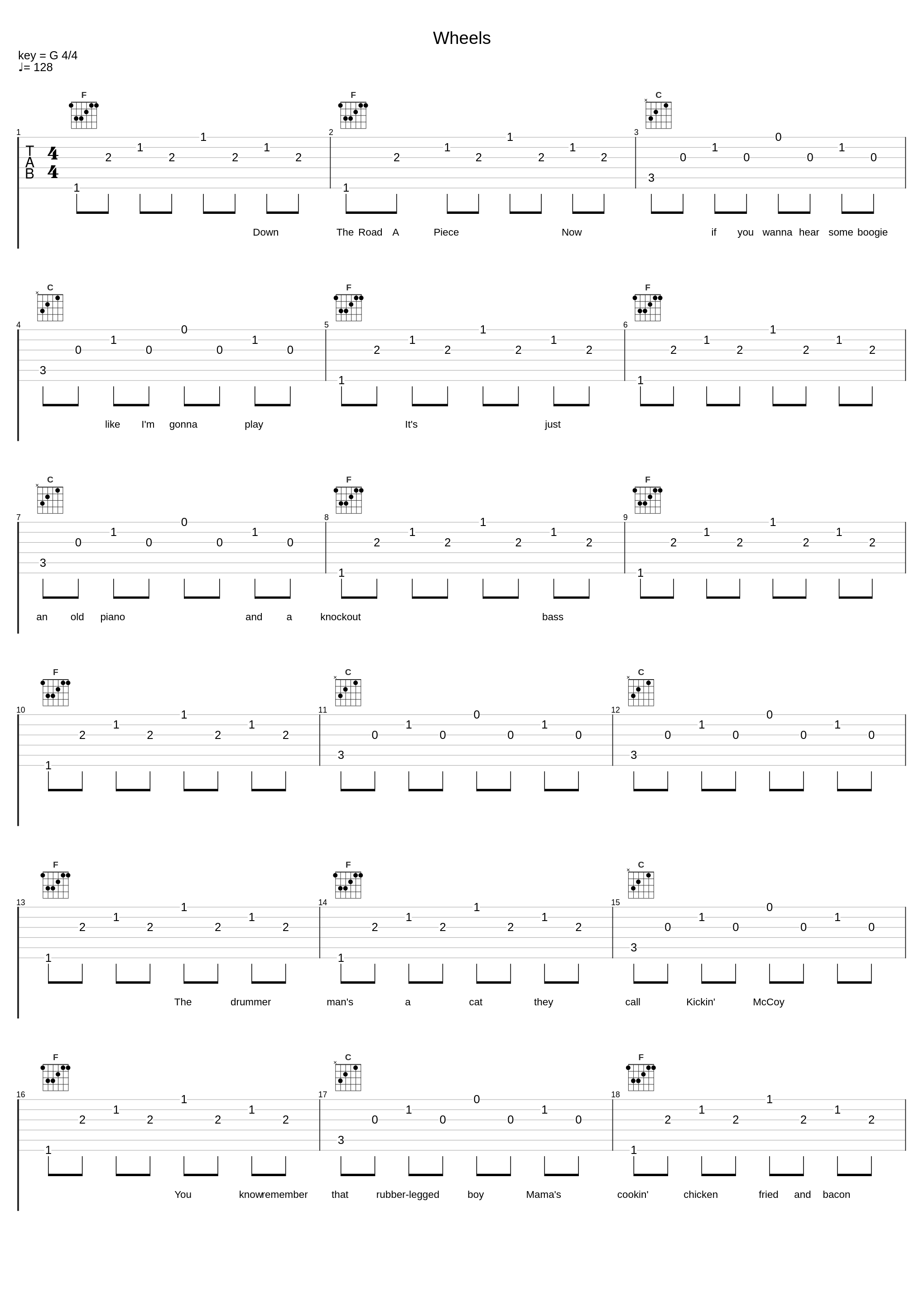 Wheels_The String-A-Longs_1