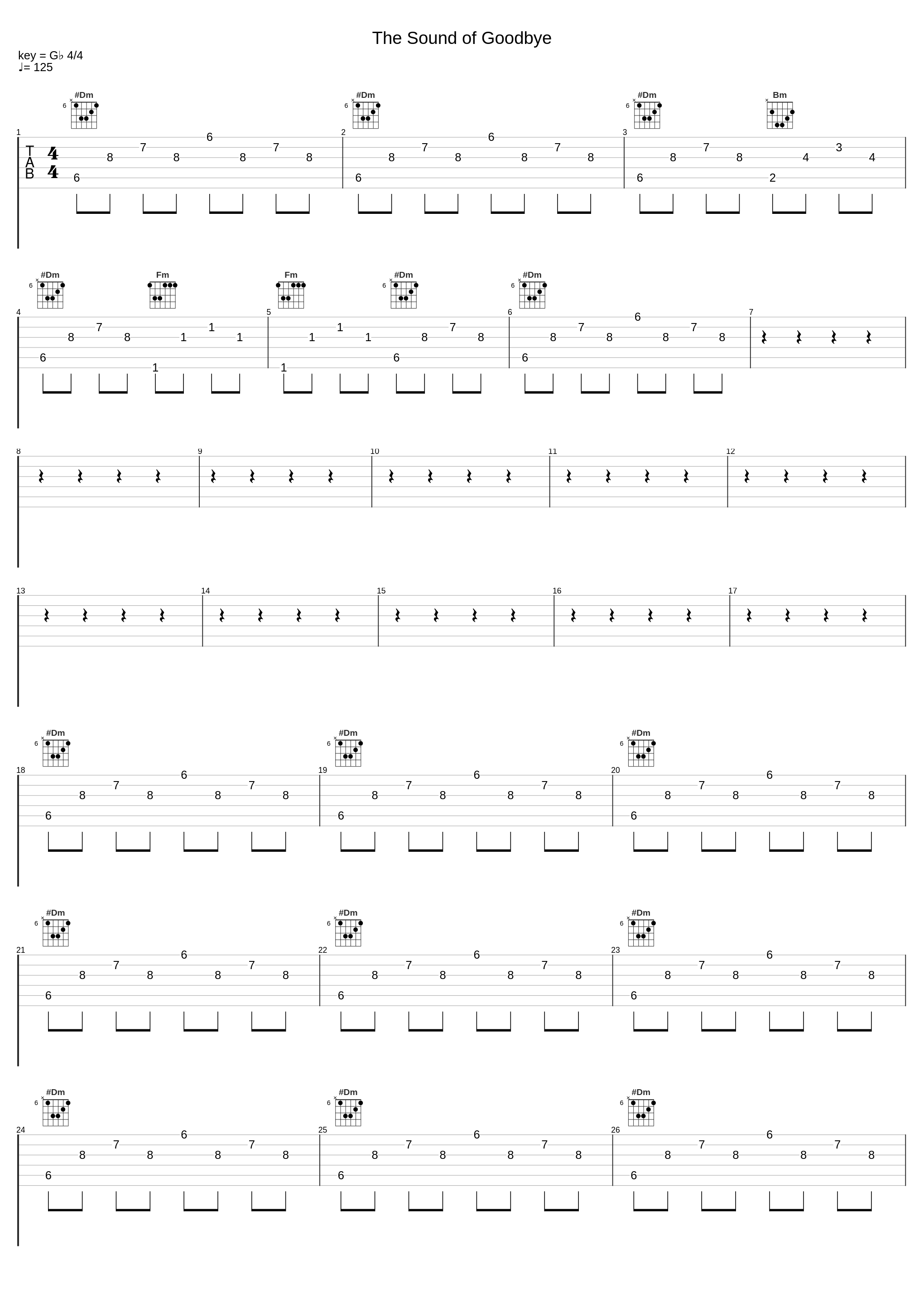 The Sound of Goodbye_Andrey Exx,Troitski,I-One,Casey_1