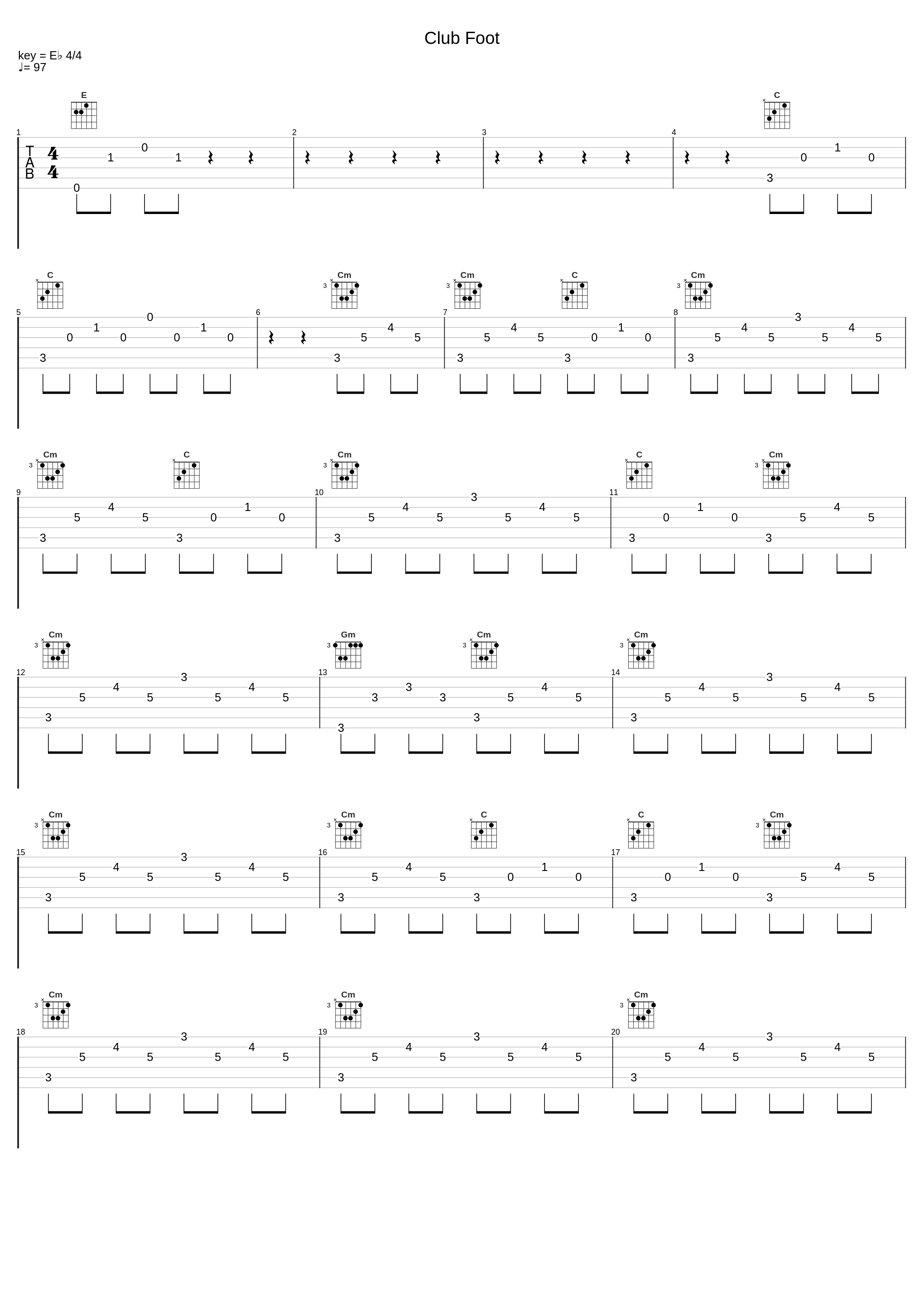 Club Foot_Vitamin String Quartet_1