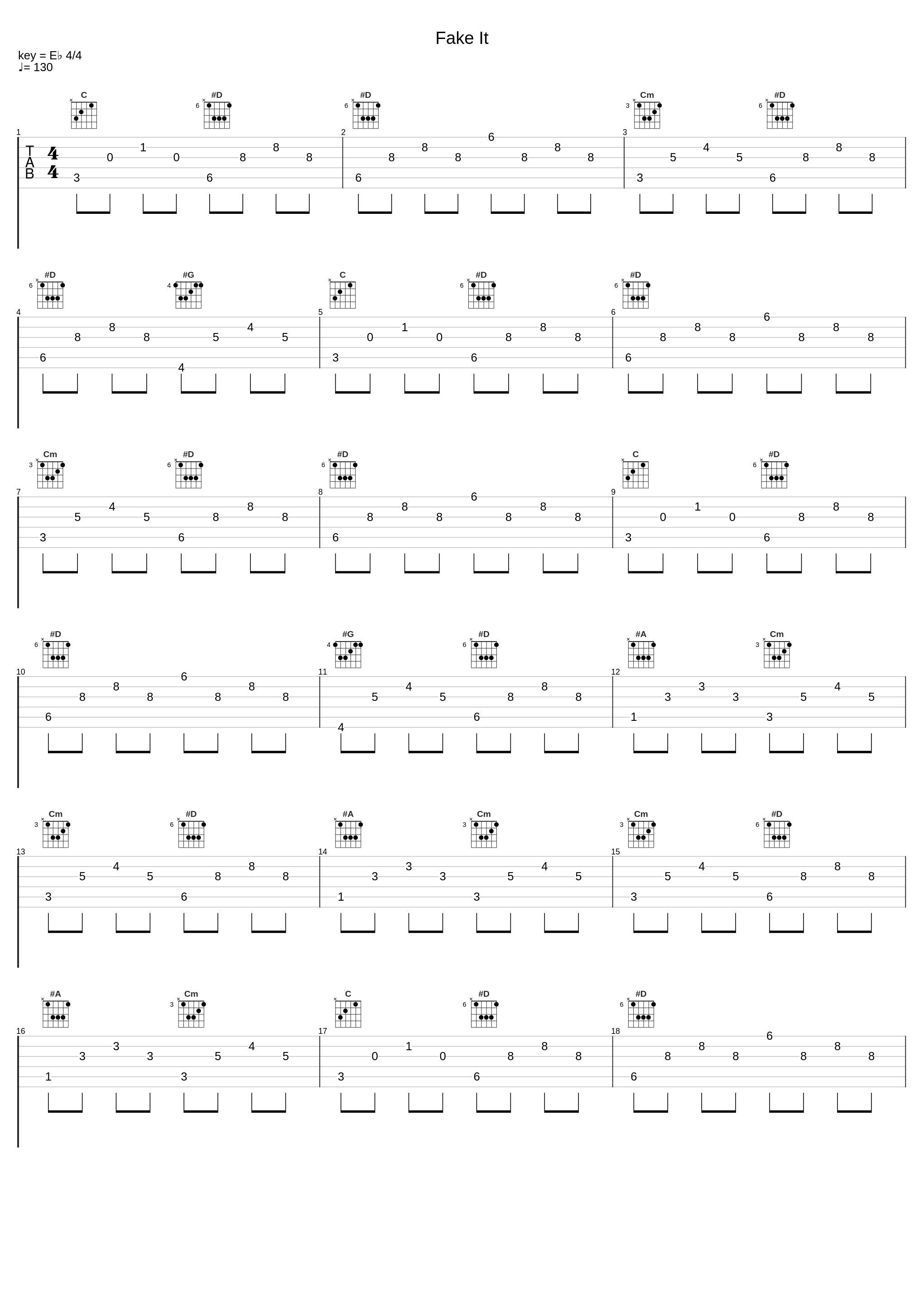 Fake It_Vitamin String Quartet_1