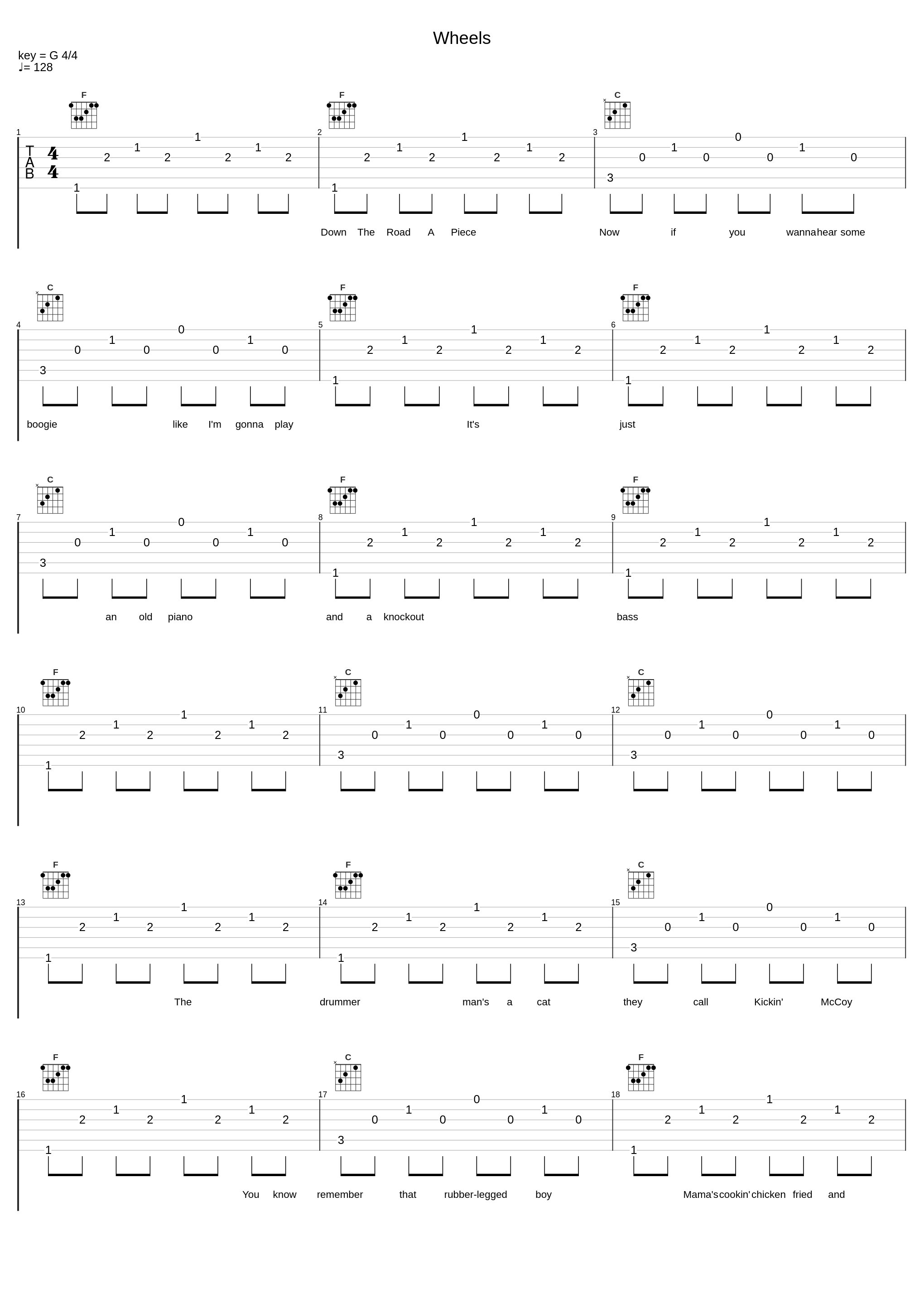 Wheels_The String-A-Longs_1