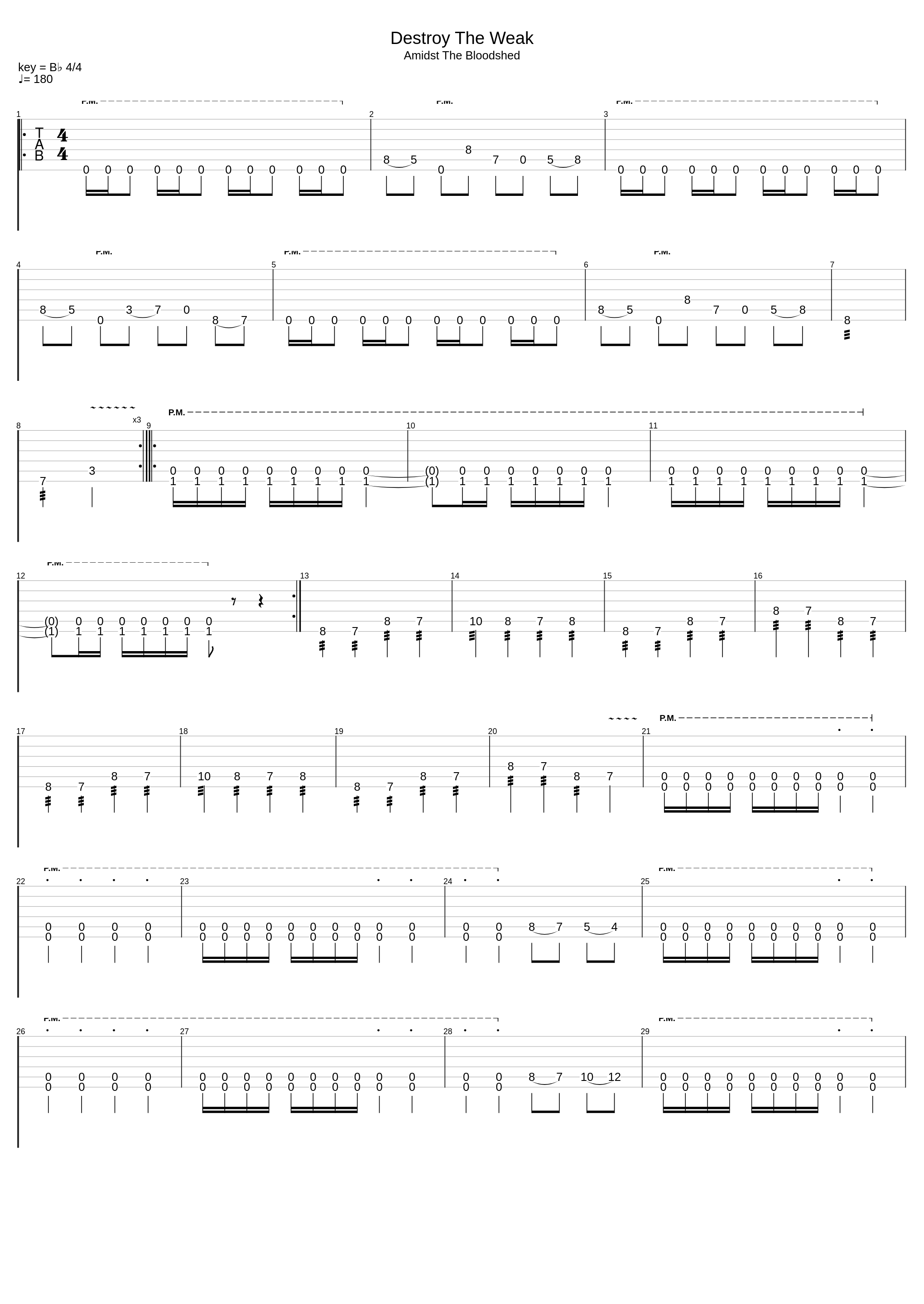 Destroy The Weak_I Declare War_1