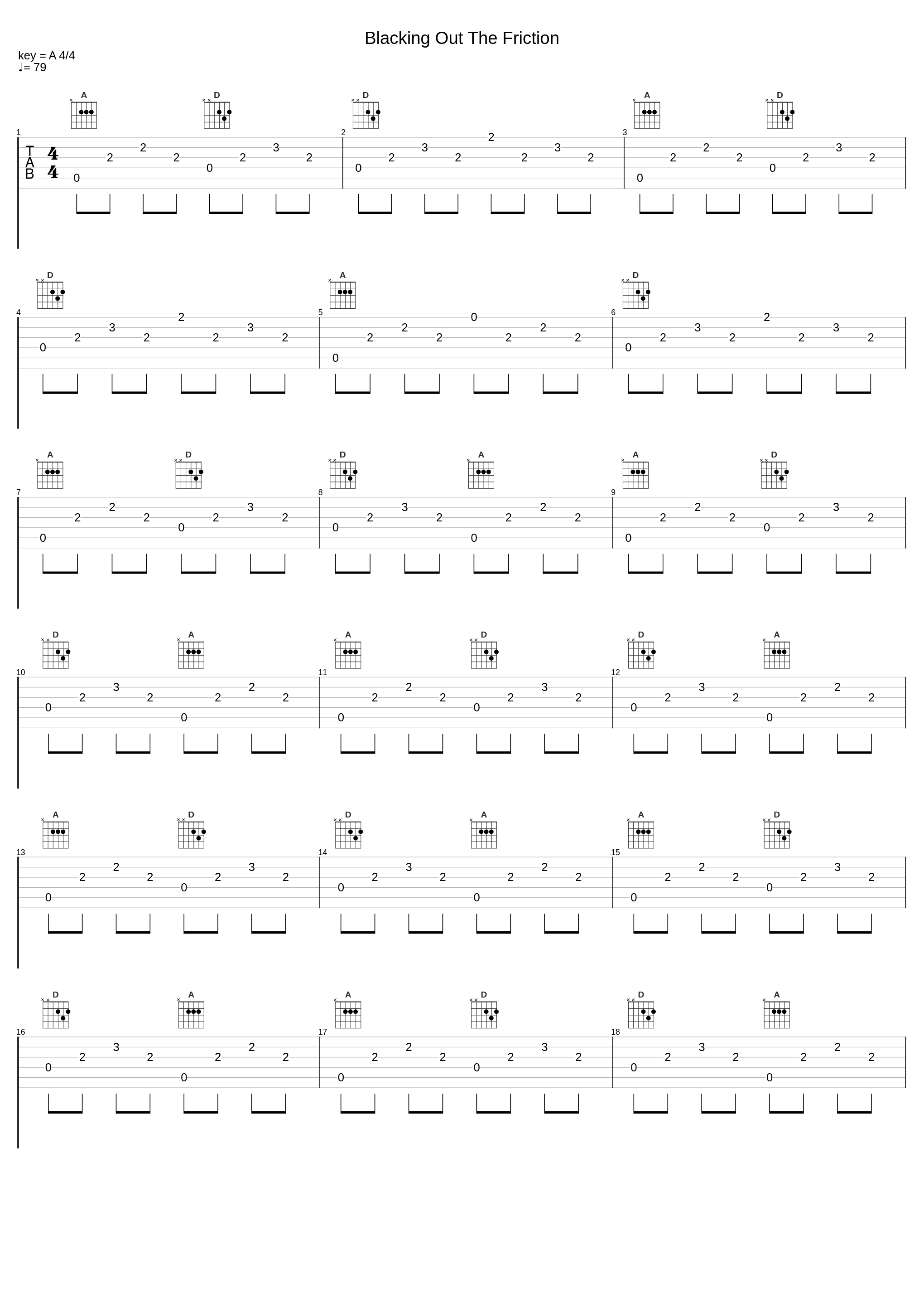 Blacking Out The Friction_Vitamin String Quartet_1