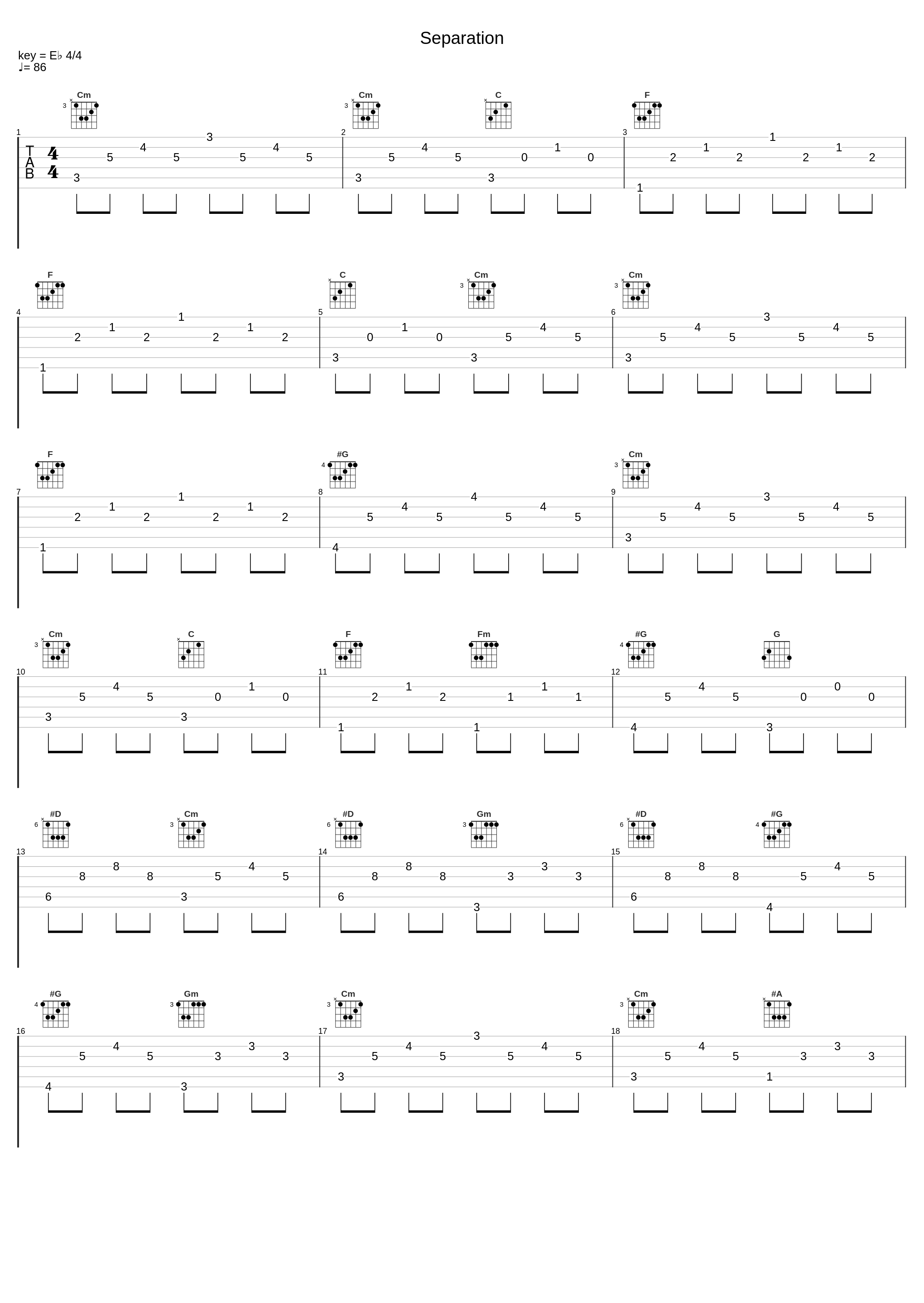 Separation_Vitamin String Quartet_1