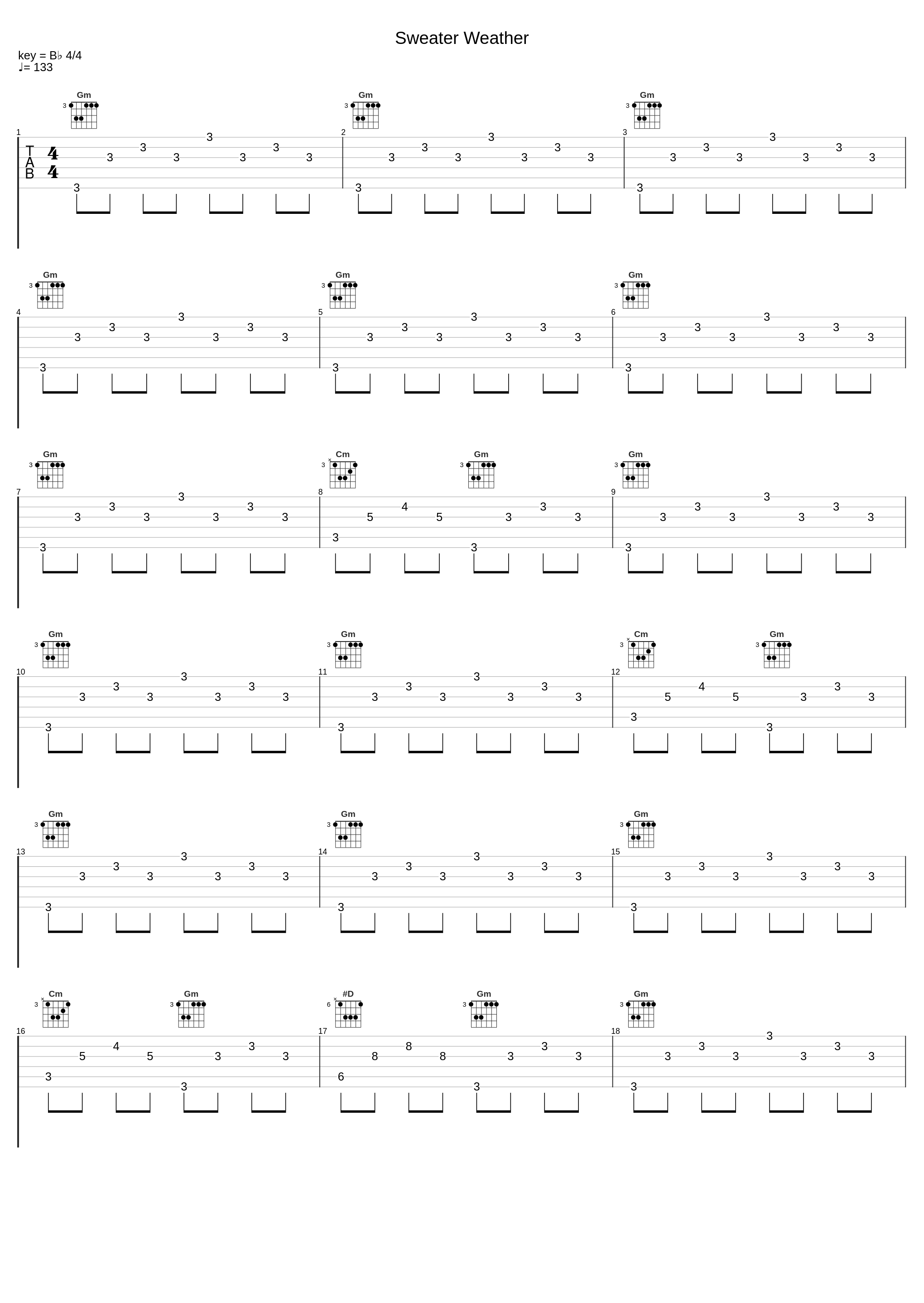 Sweater Weather_Vitamin String Quartet_1