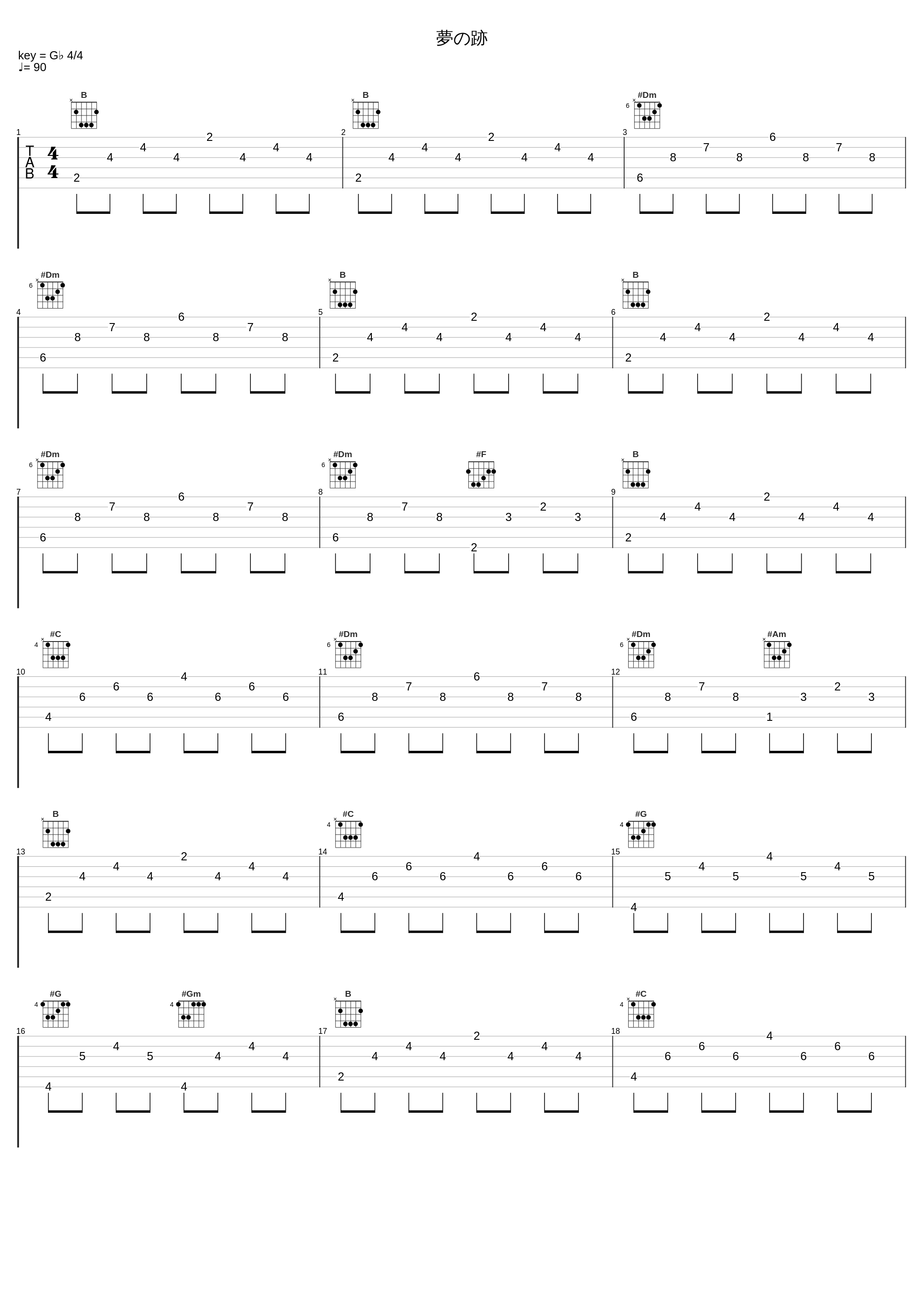 夢の跡_Key Sounds Label_1