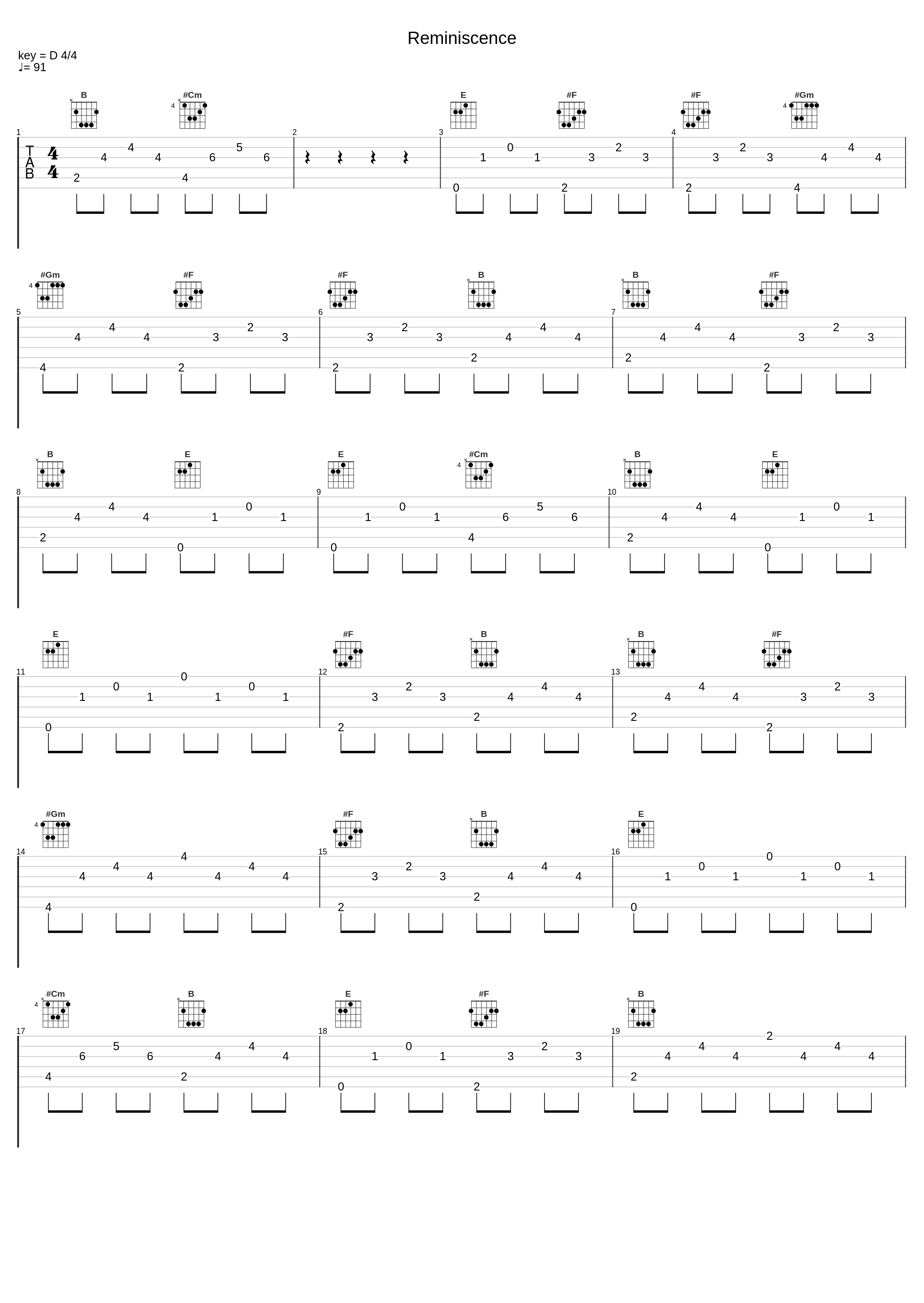 Reminiscence_Key Sounds Label_1