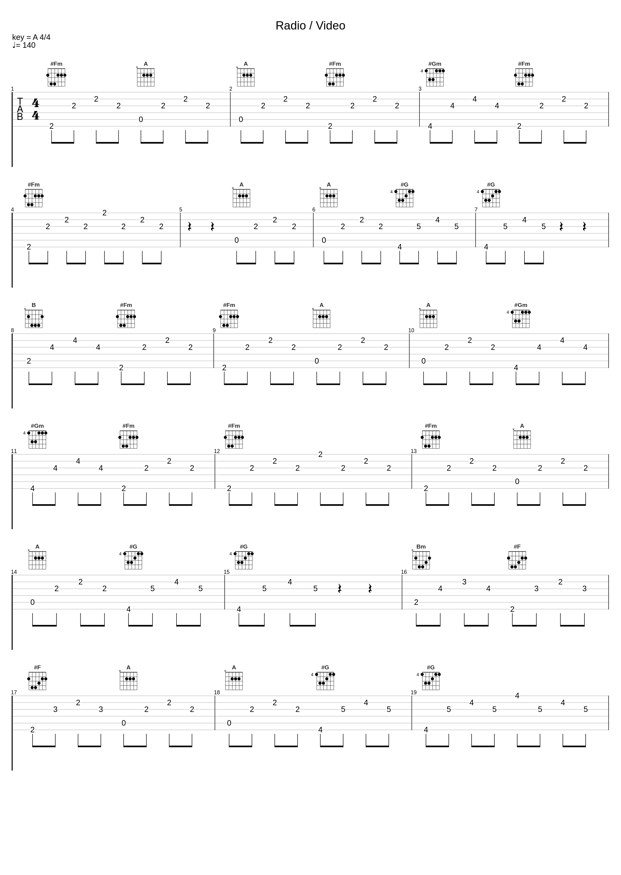 Radio / Video_Vitamin String Quartet_1