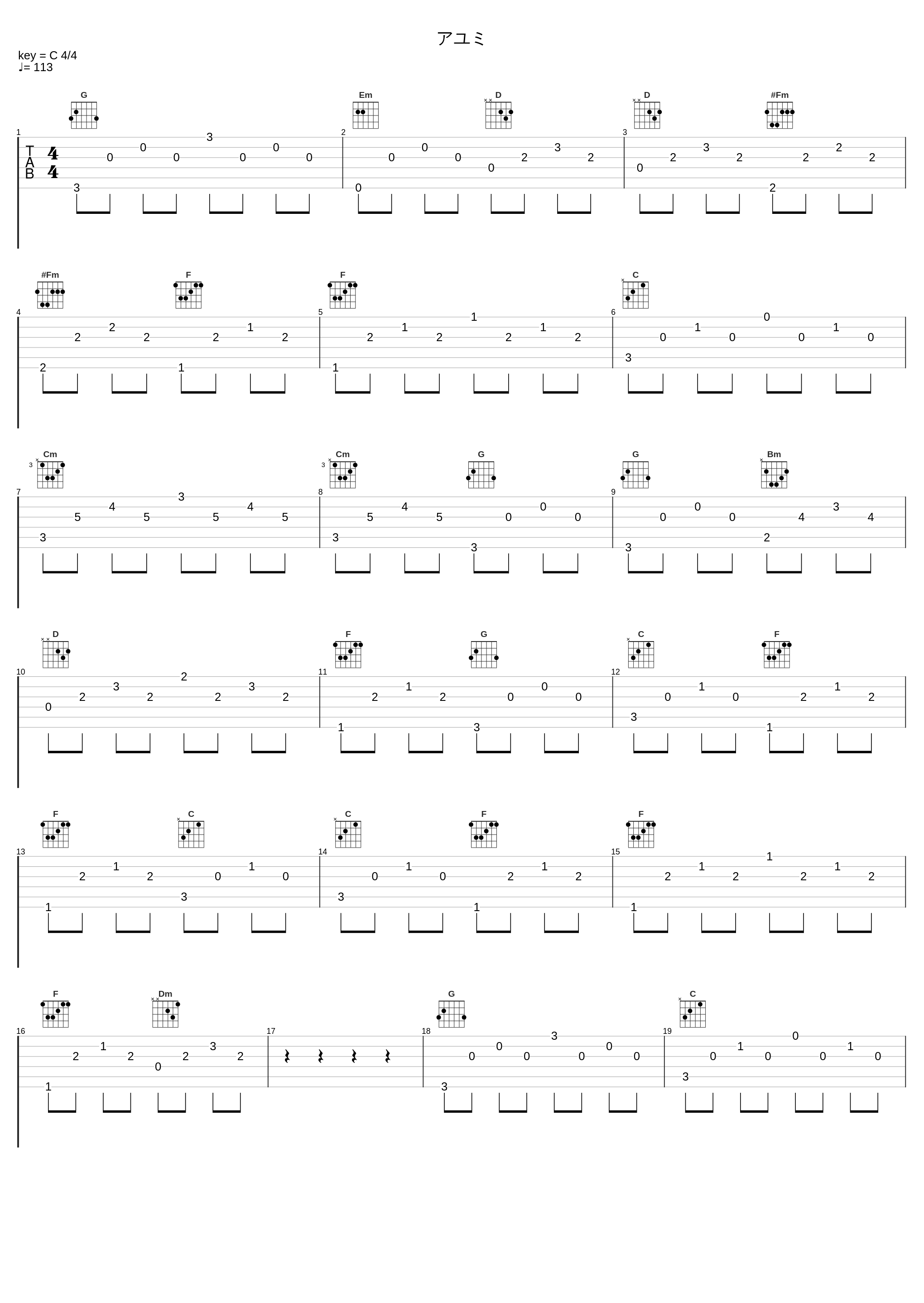 アユミ_Key Sounds Label_1