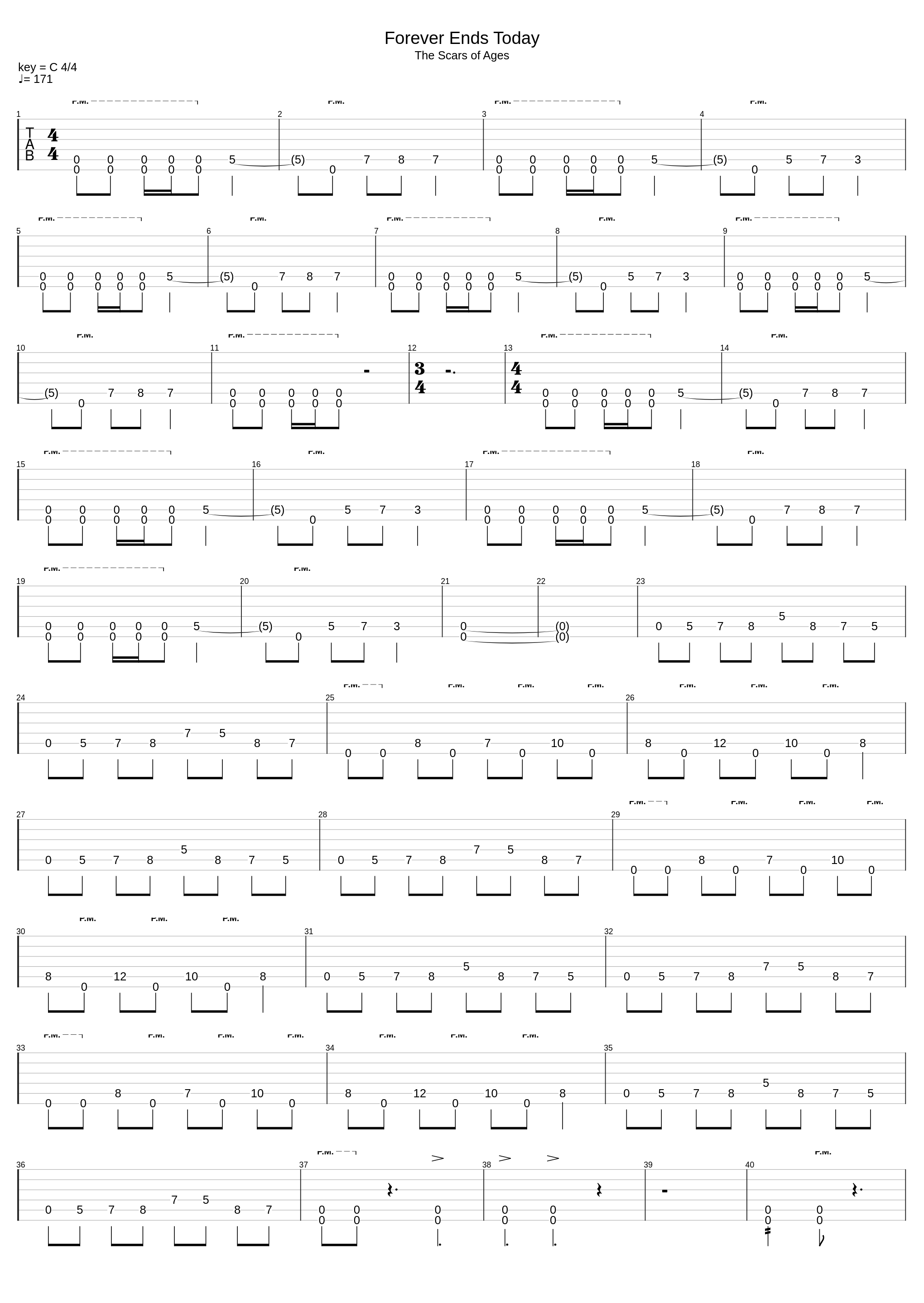 Forever Ends Today_Through The Eyes Of The Dead_1