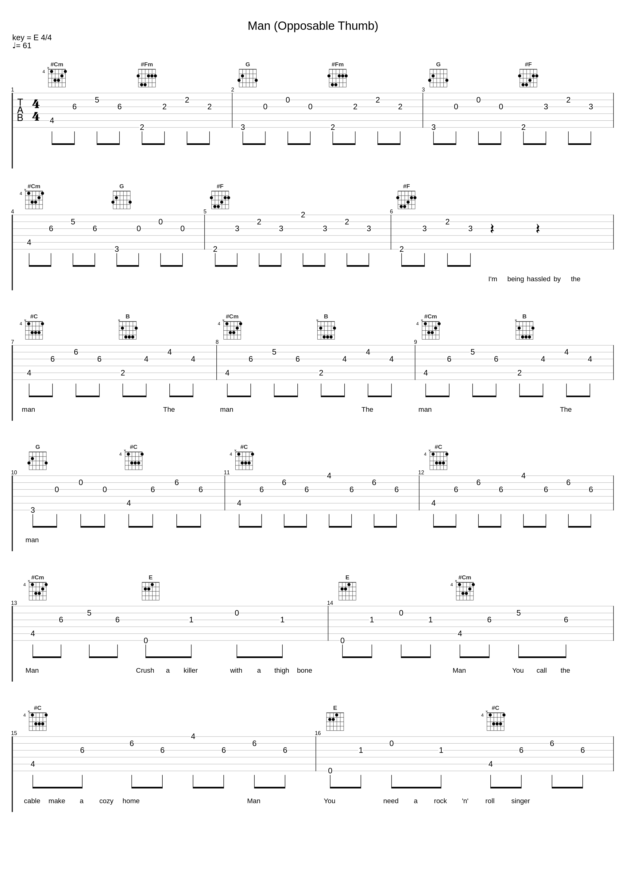 Man (Opposable Thumb)_The Presidents of the United States of America_1