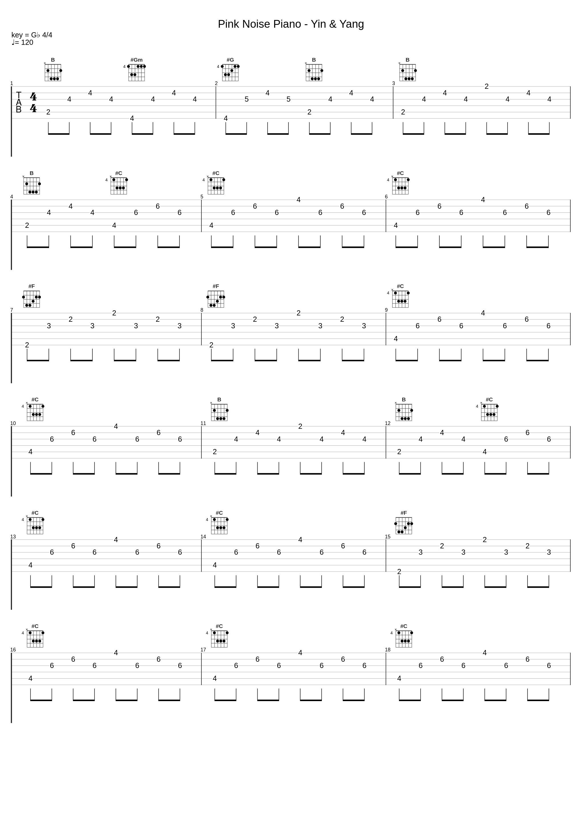 Pink Noise Piano - Yin & Yang_Sleep Music,Pink Noise,Deep Sleep Pink Noises_1