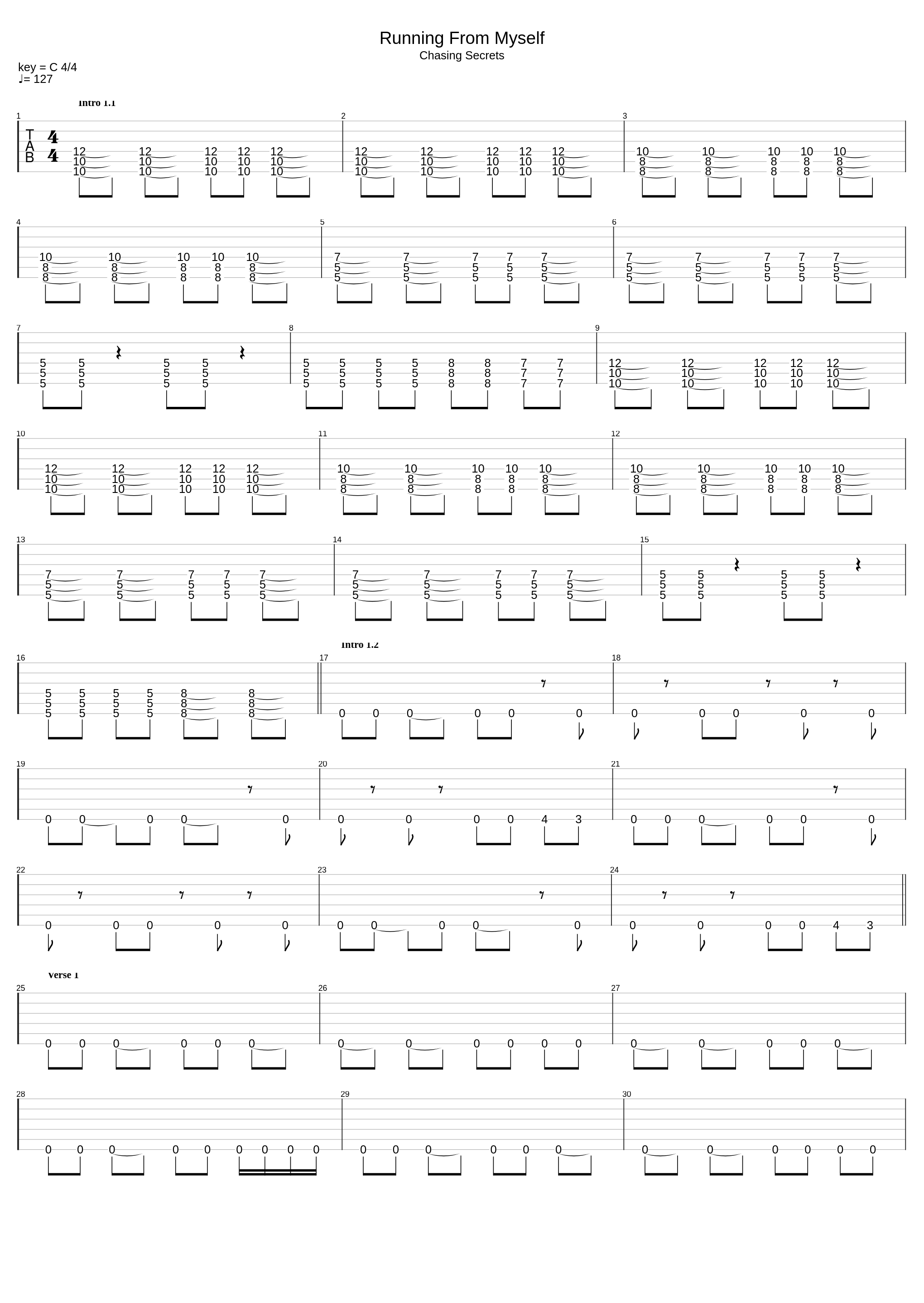 Running From Myself_The Weight Of Silence_1