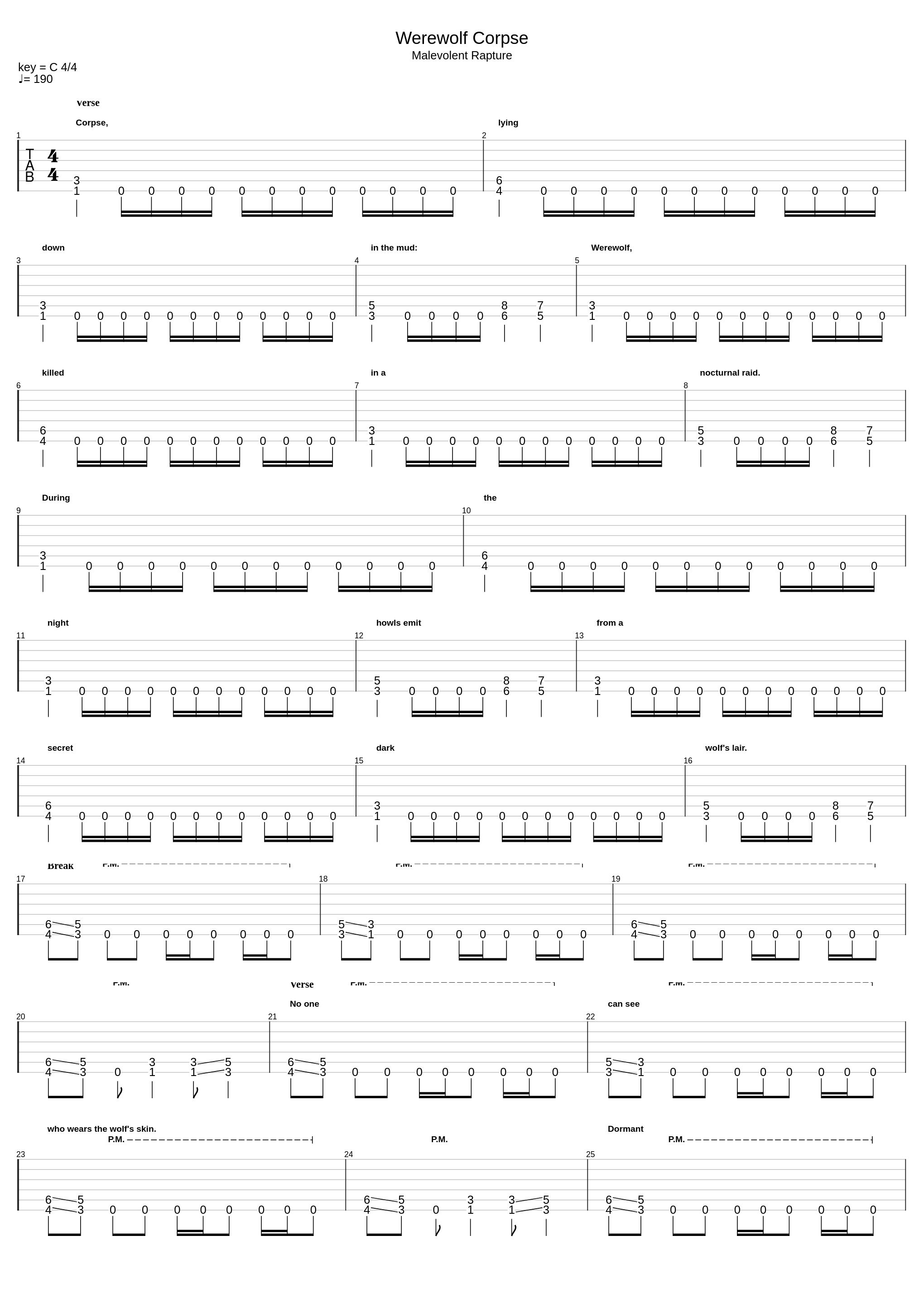 Werewolf Corpse_Legion Of The Damned_1