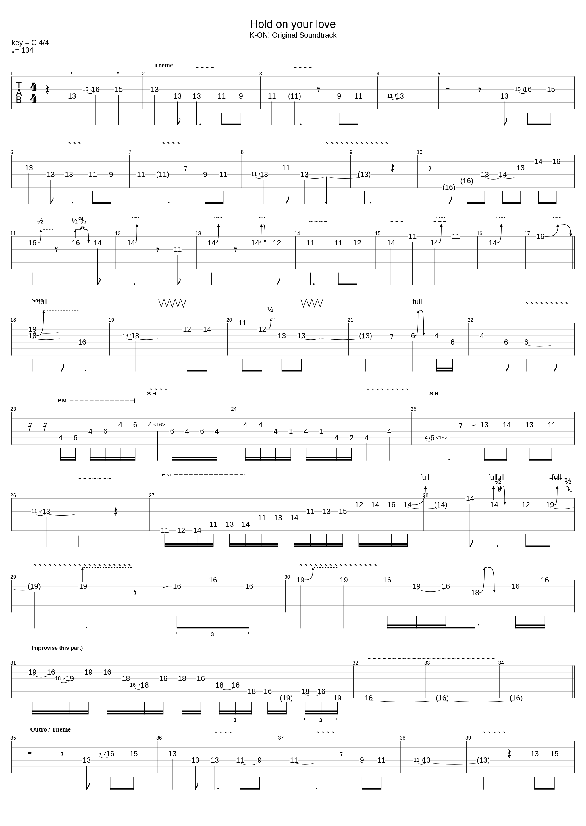 Hold On To Your Love_K-On!!_1