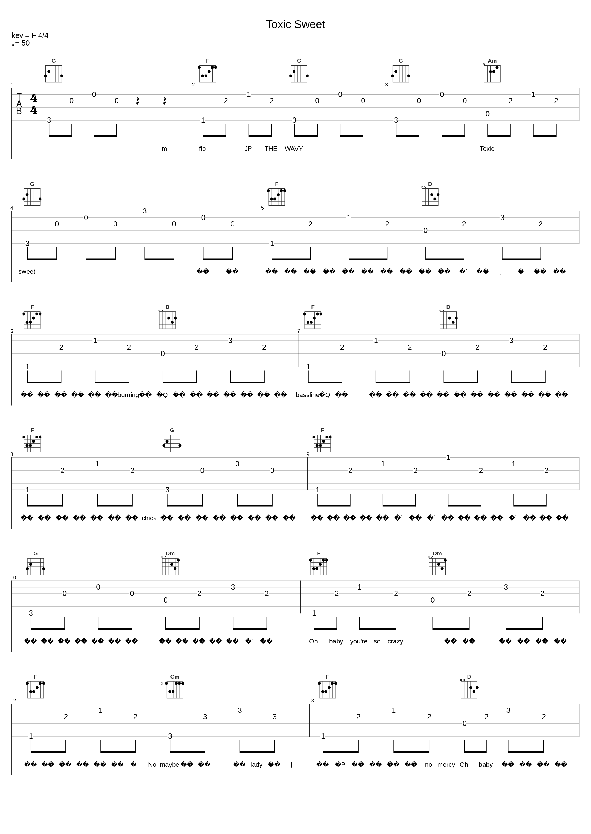 Toxic Sweet_m-flo,JP THE WAVY_1