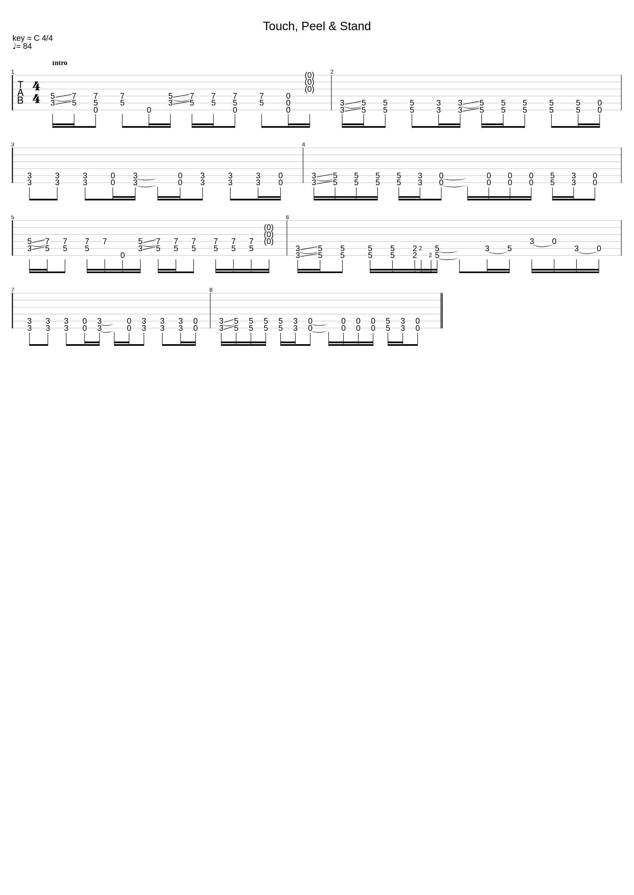 Touch, Peel & Stand_Days Of The New_1