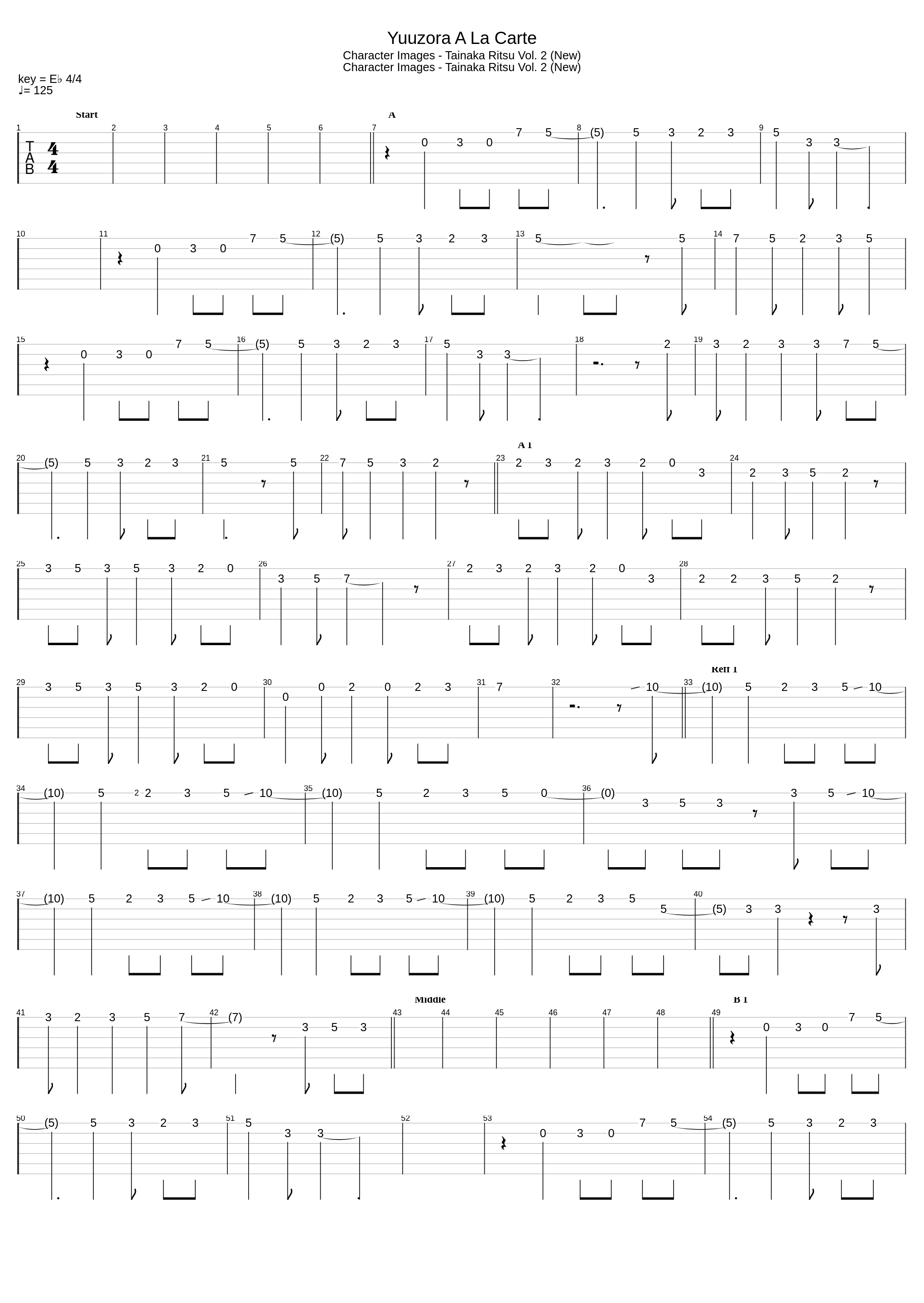 Yuuzora A La Carte_K-On!!_1