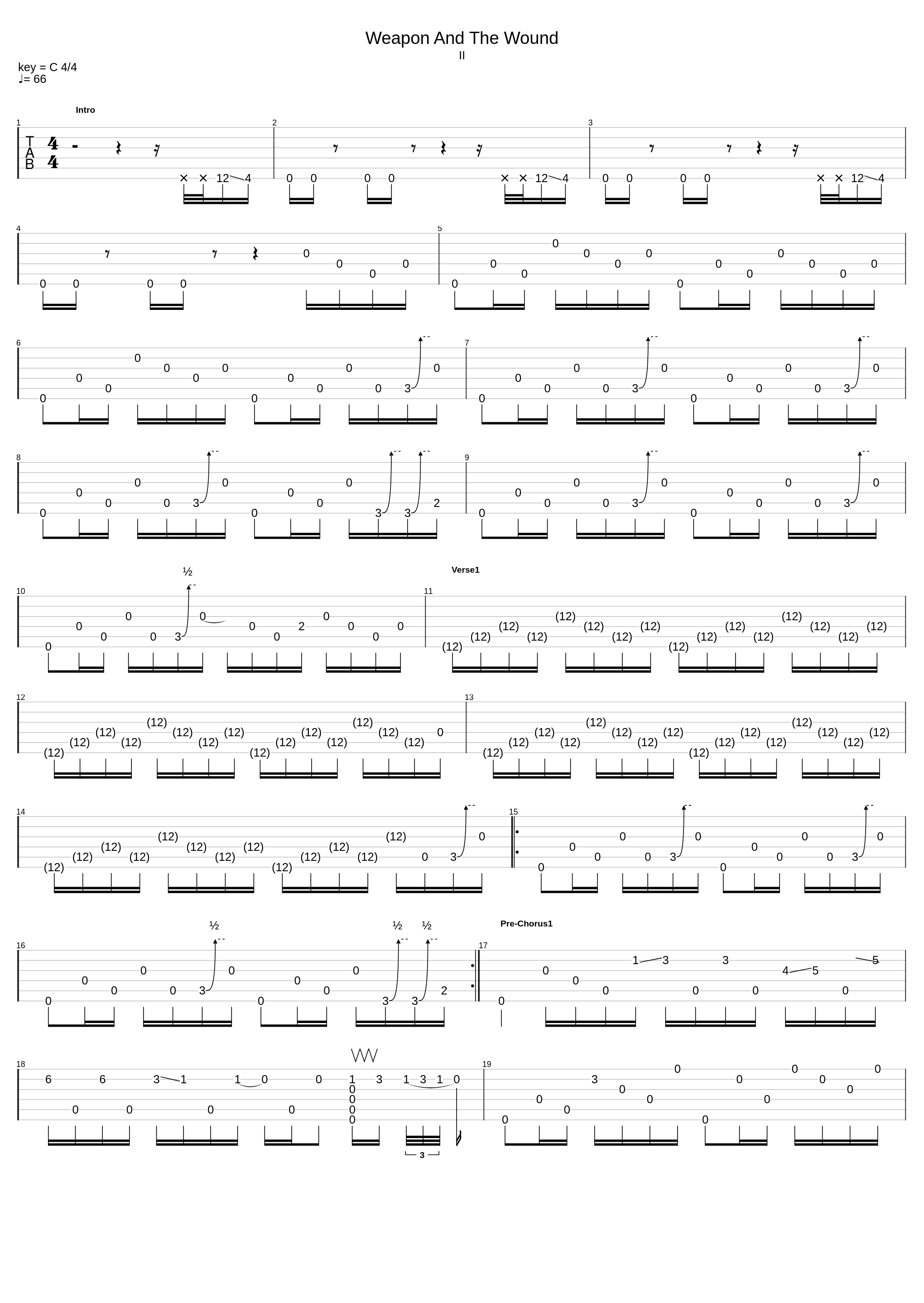 Weapon And The Wound_Days Of The New_1