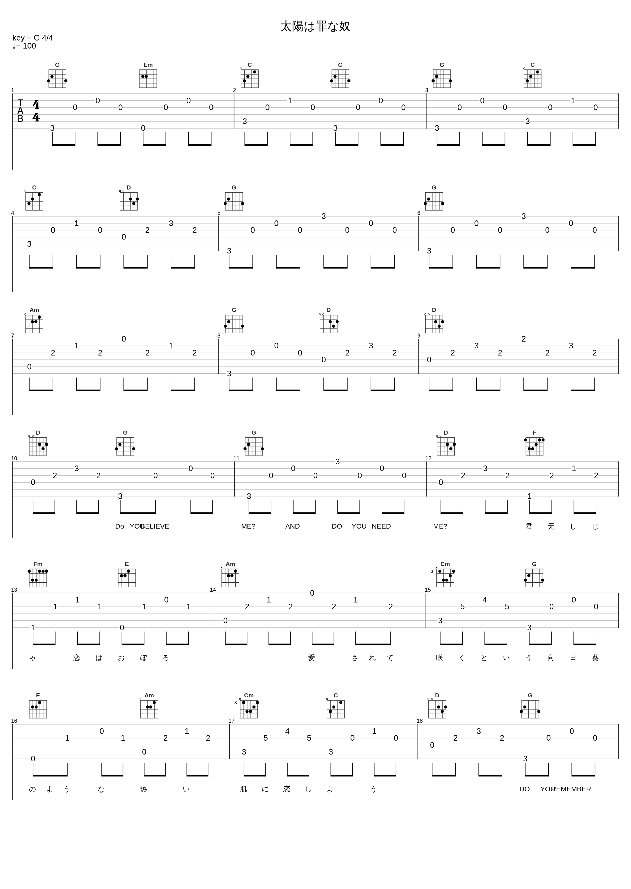 太陽は罪な奴_南方之星_1