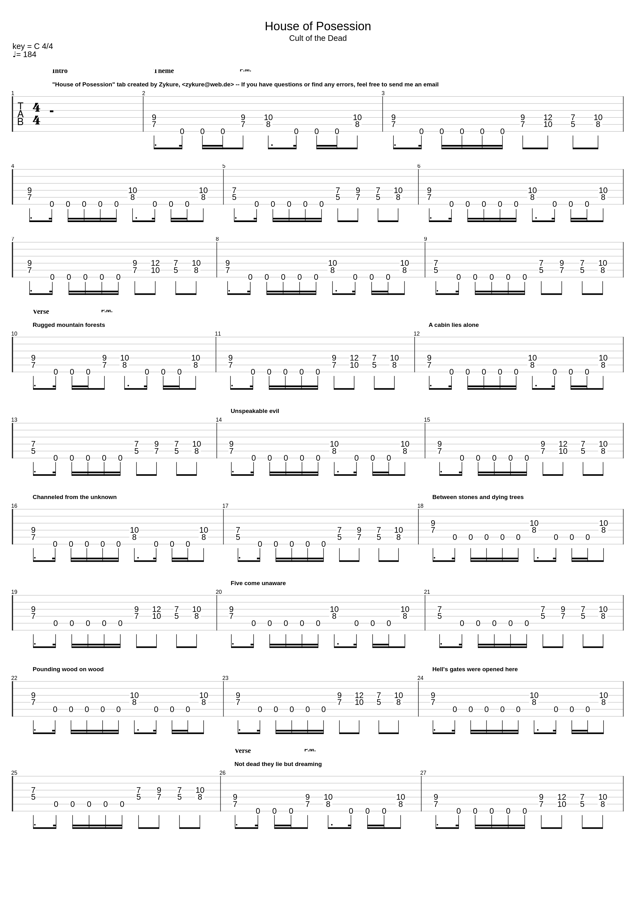 House Of Posession_Legion Of The Damned_1