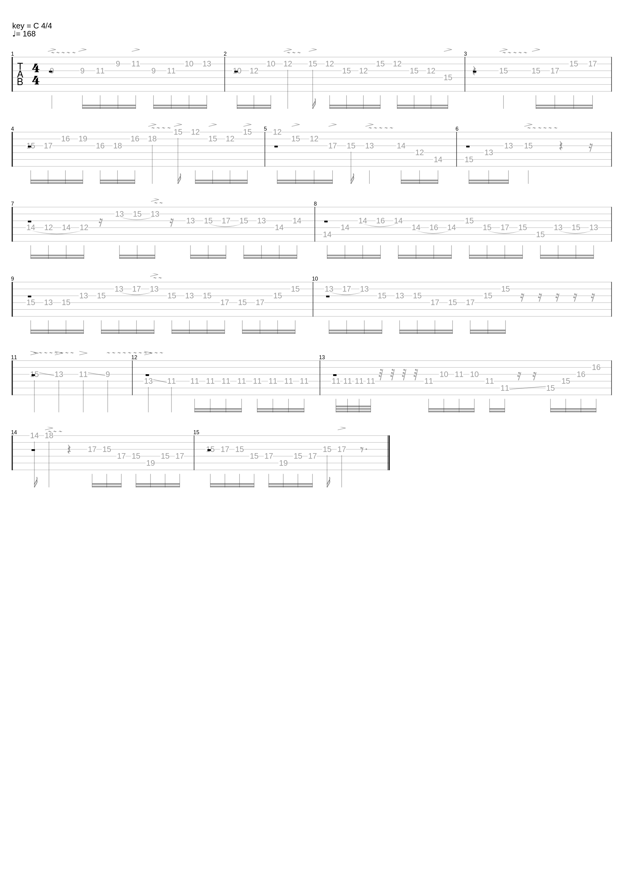 Fast Pentatonic Solo_Me_1