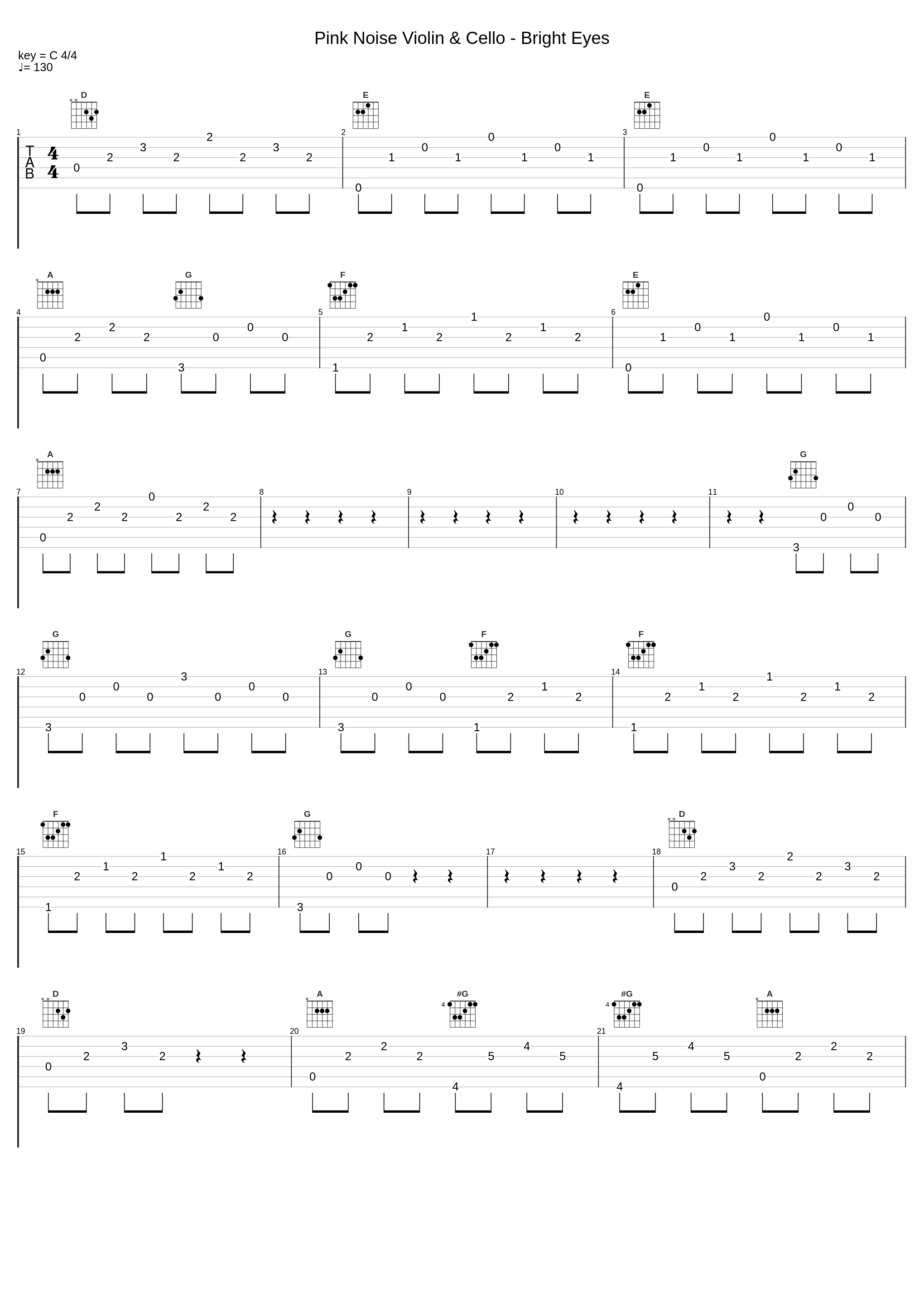 Pink Noise Violin & Cello - Bright Eyes_Sleep Music,Pink Noise Music,Pink Noise_1