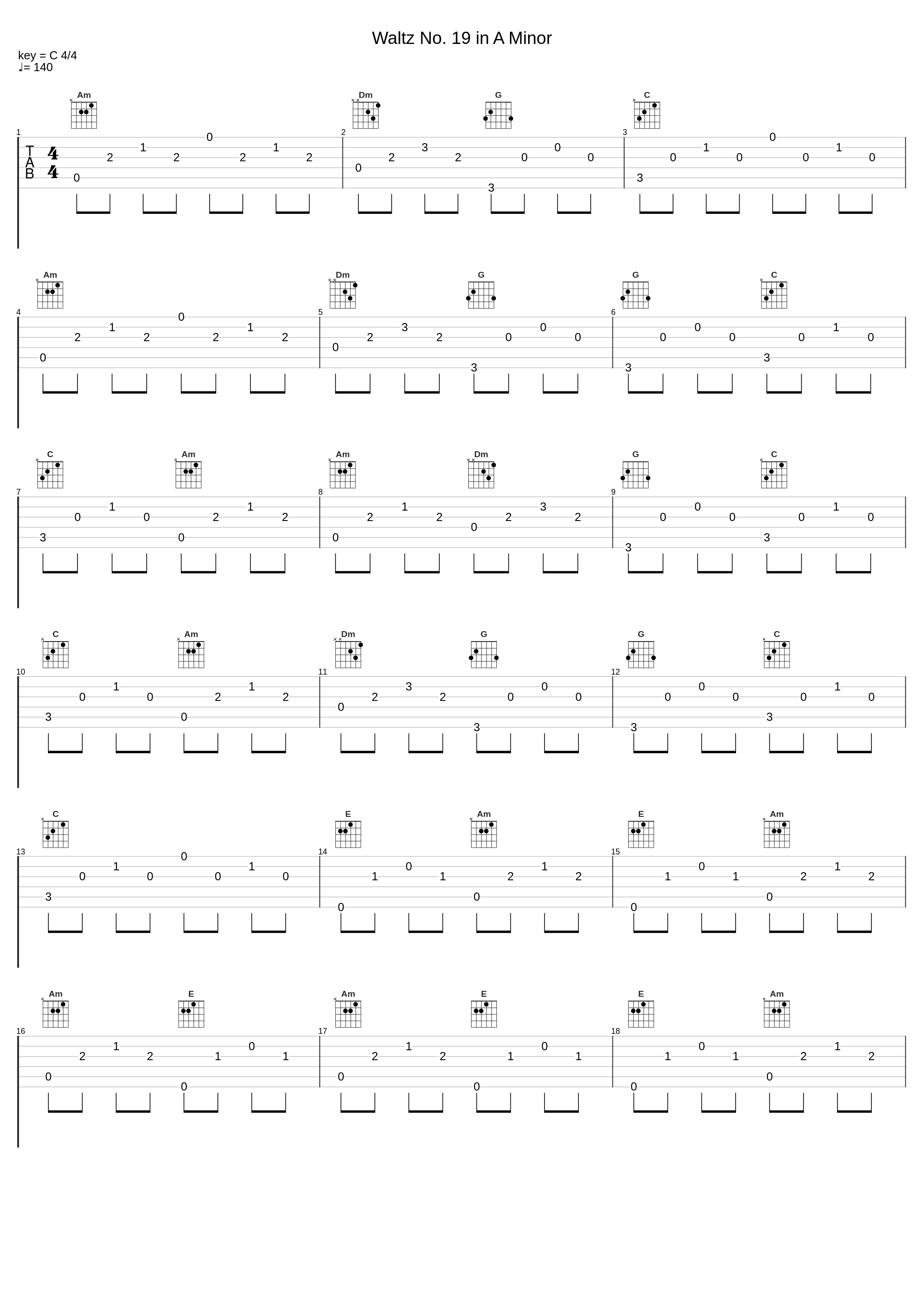 Waltz No. 19 in A Minor_Istvan Szekely_1