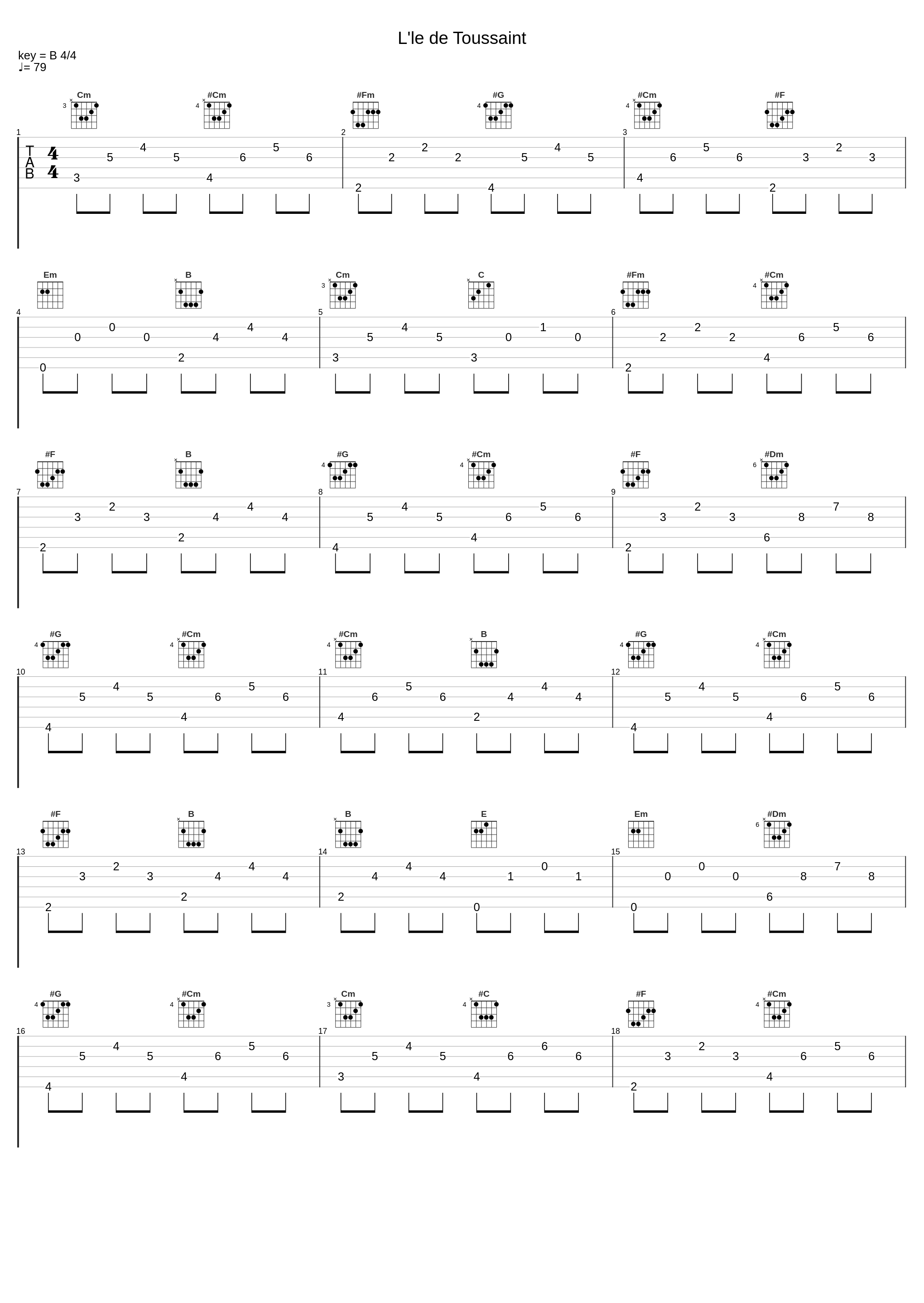 L'le de Toussaint_Yves Duteil_1