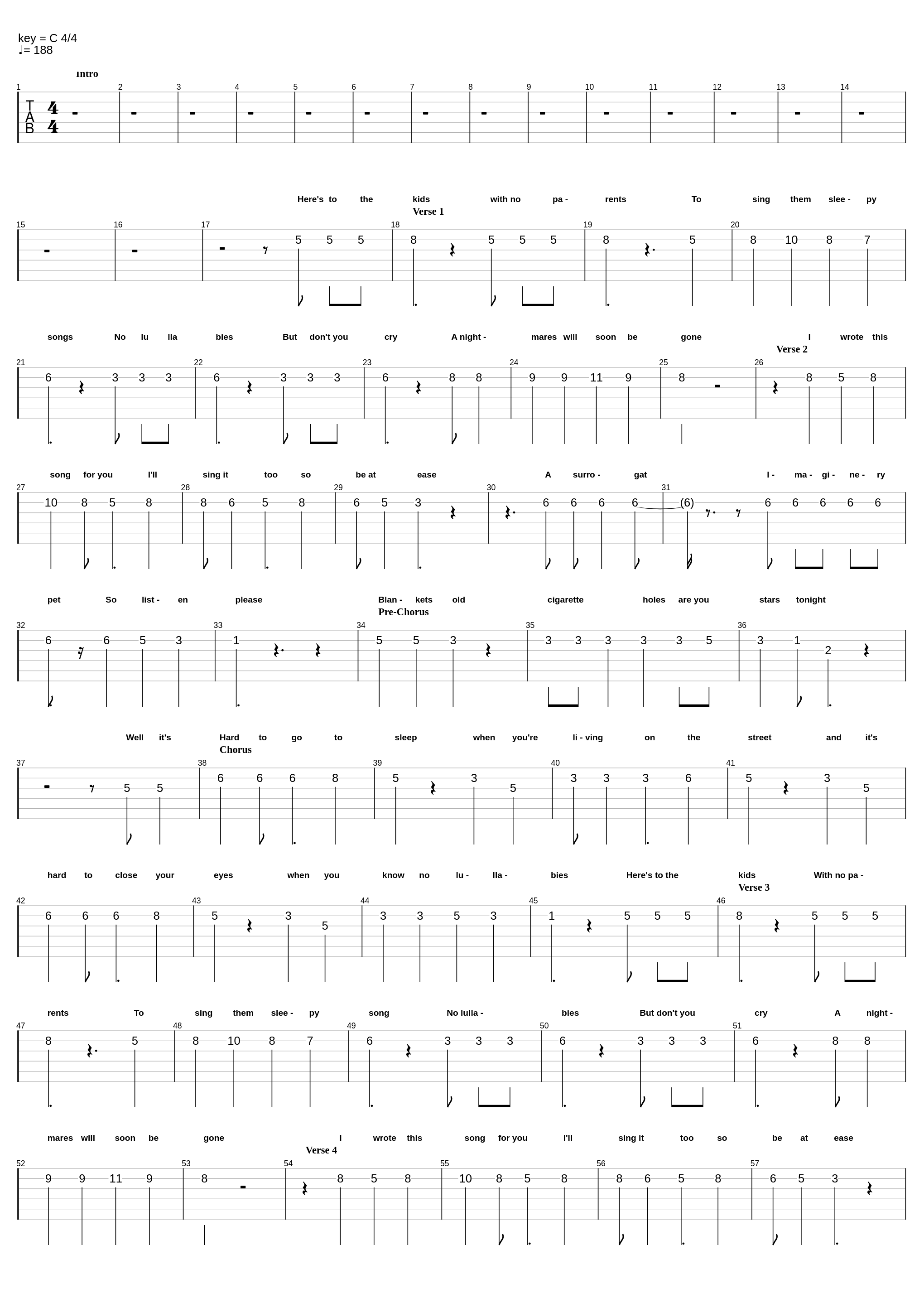 No Lullabies_Dead To Me_1