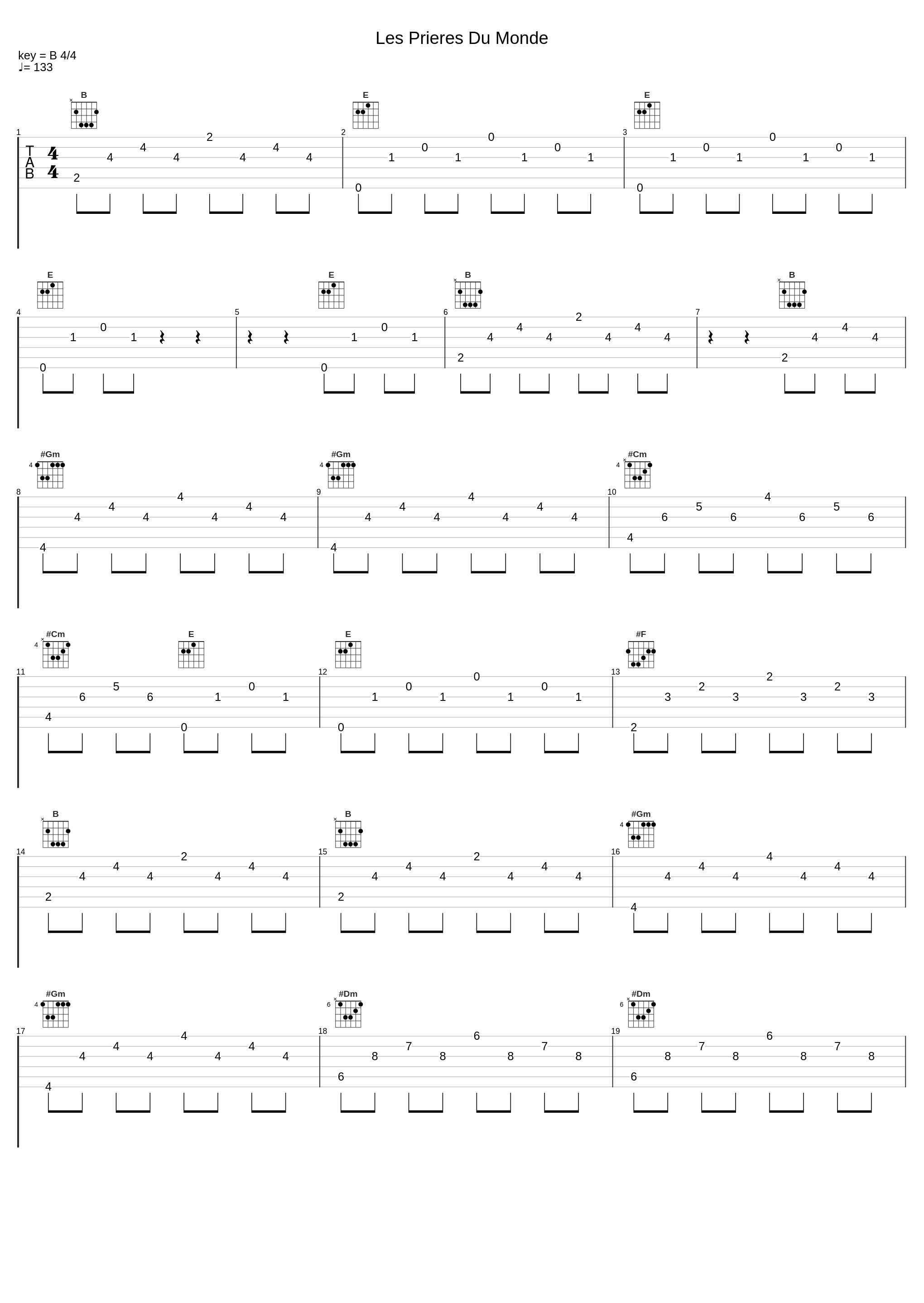 Les Prieres Du Monde_Les Dix Commandements_1