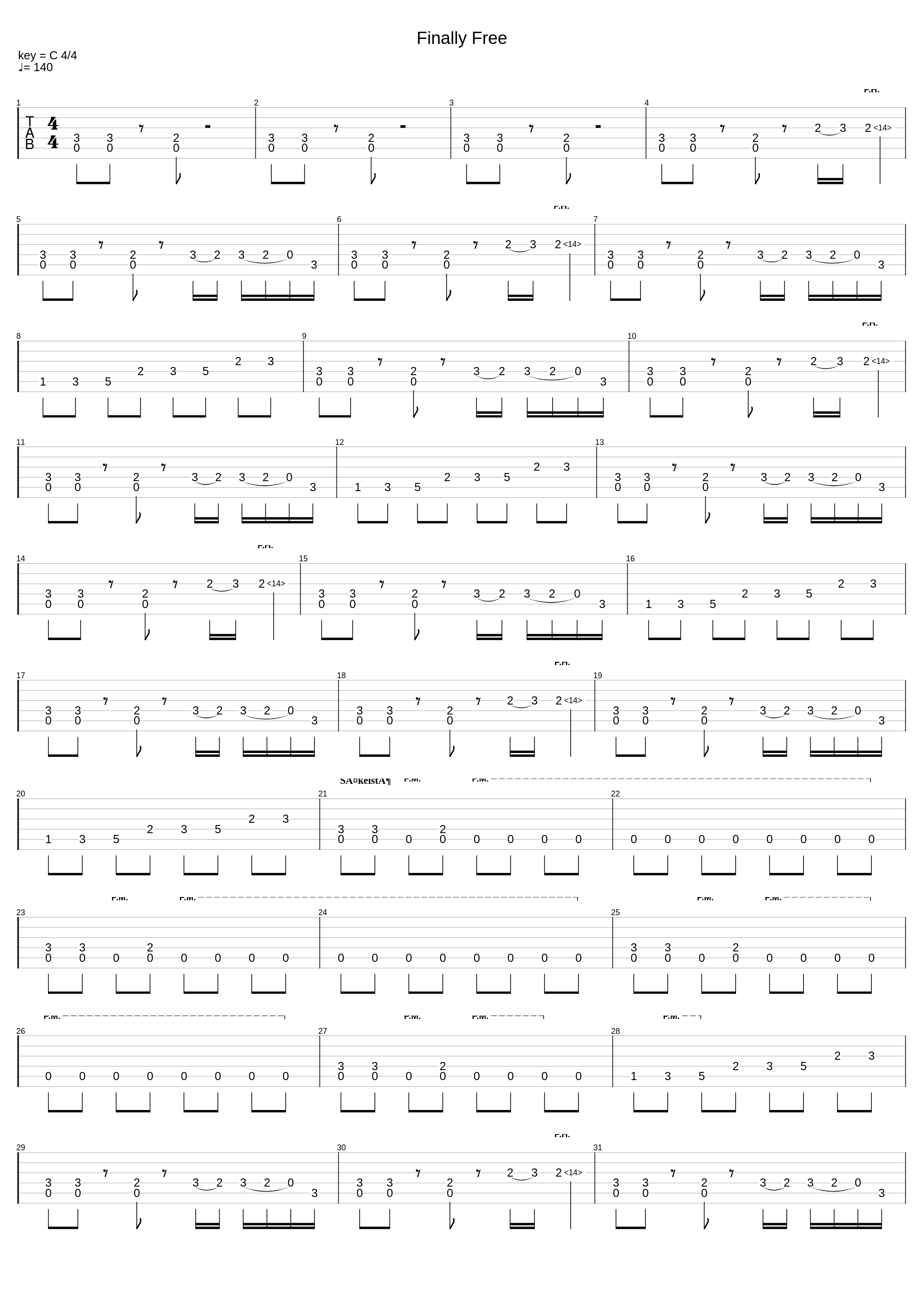 Finally Free_Mental Play_1