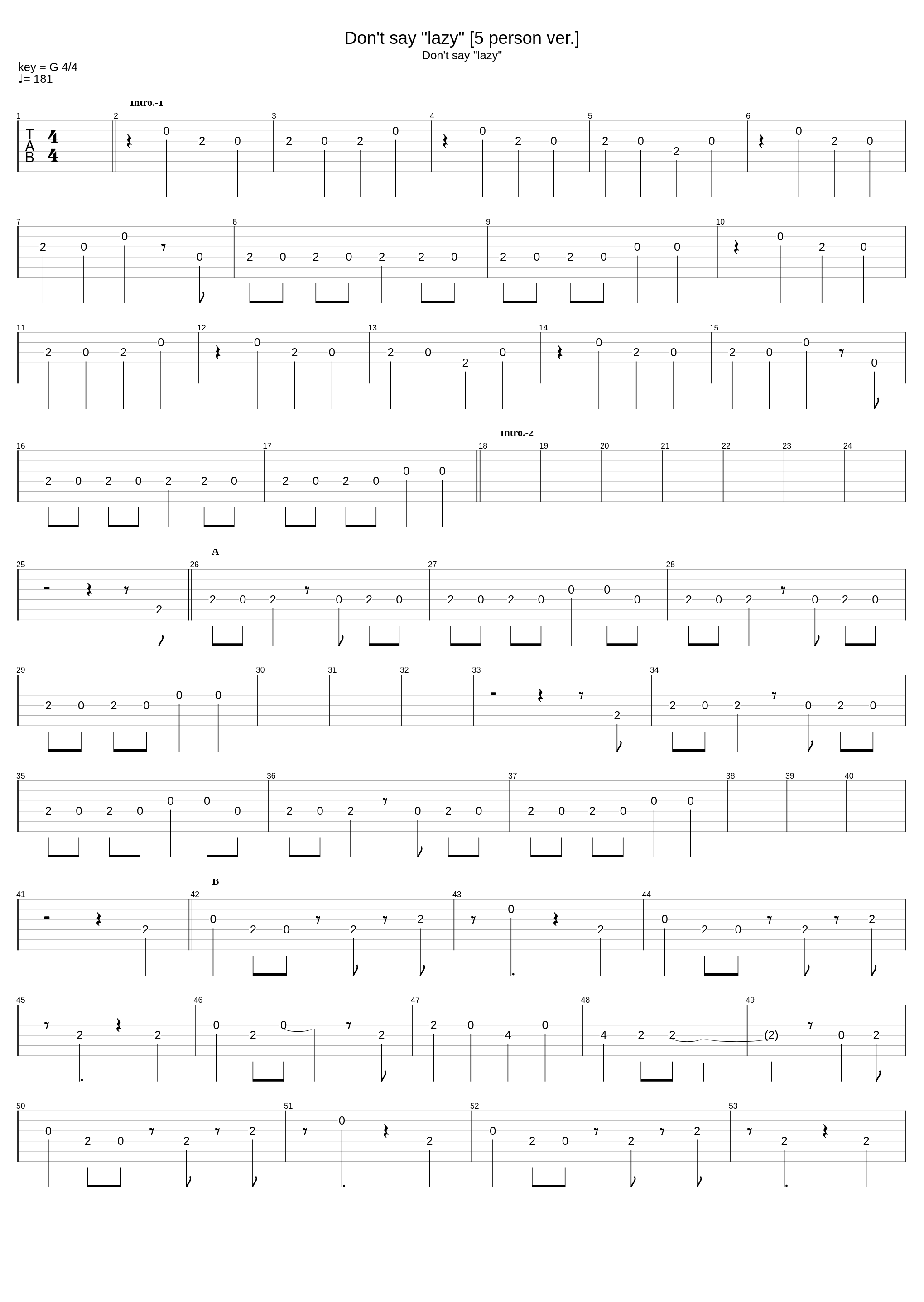 Don't Say Lazy 5in_K-On!!_1