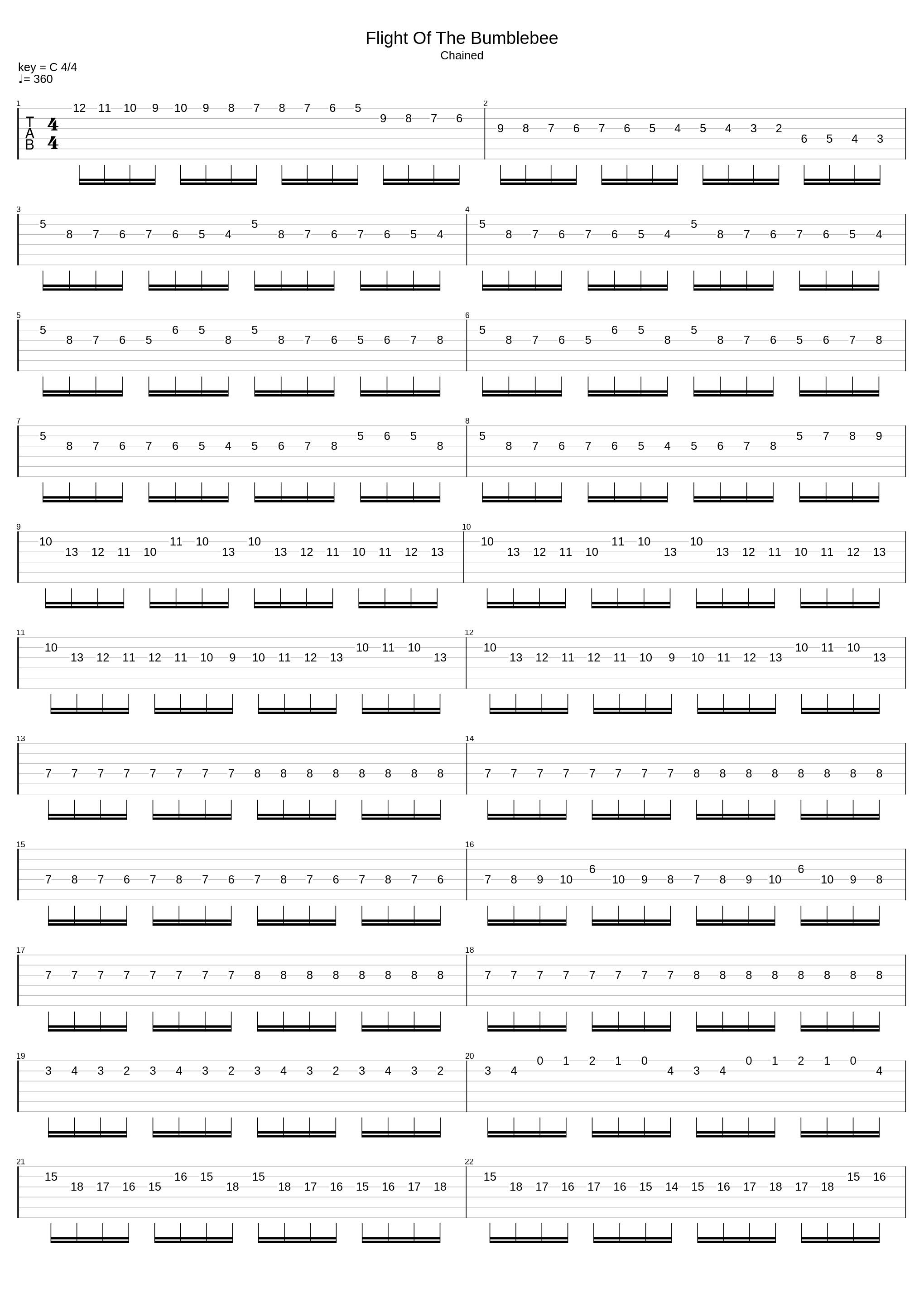 Flight Of The Bumblebee On Steroids_Songs On Steroids_1