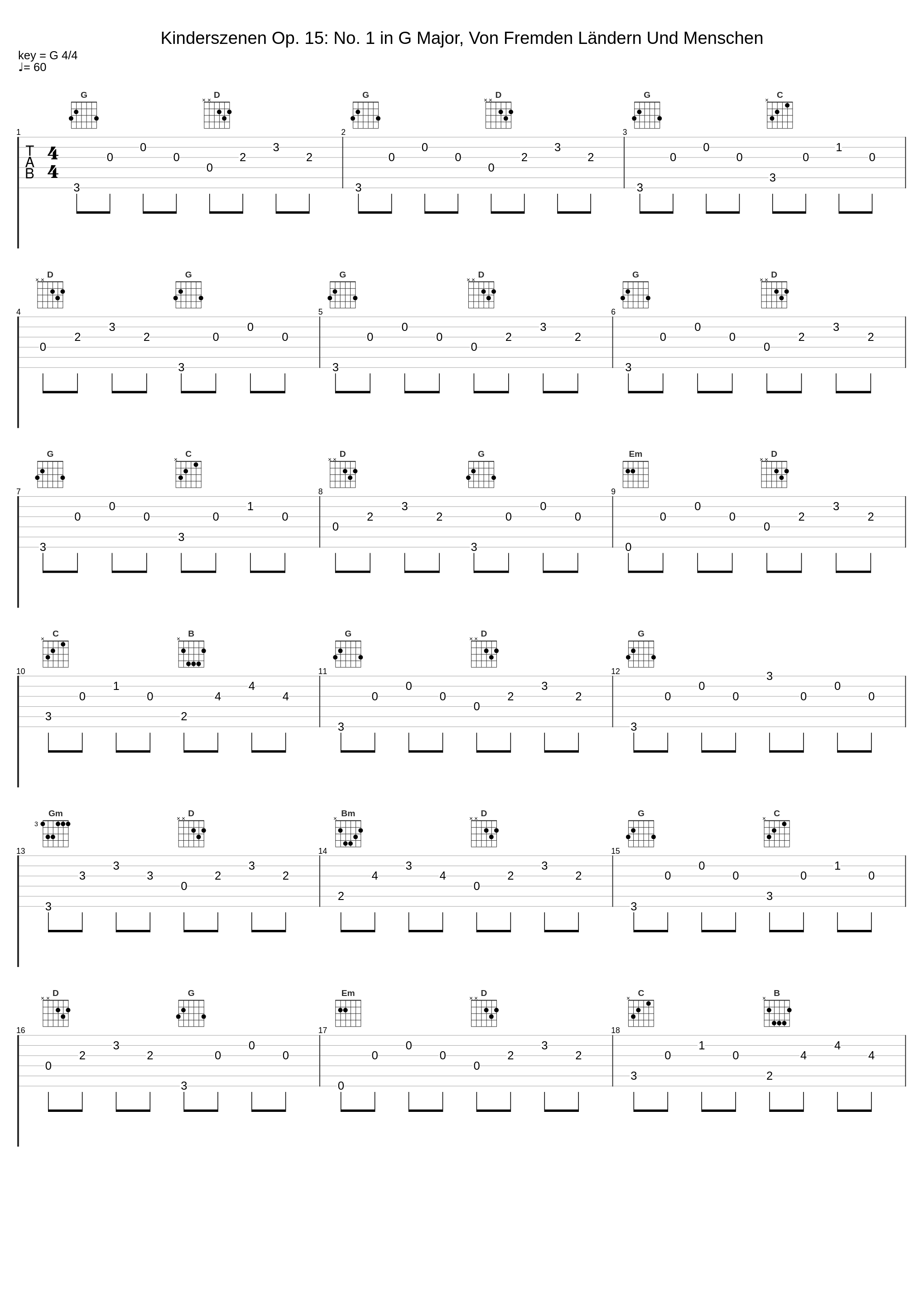 Kinderszenen Op. 15: No. 1 in G Major, Von Fremden Ländern Und Menschen_Akiko Shirogane,Robert Schumann_1