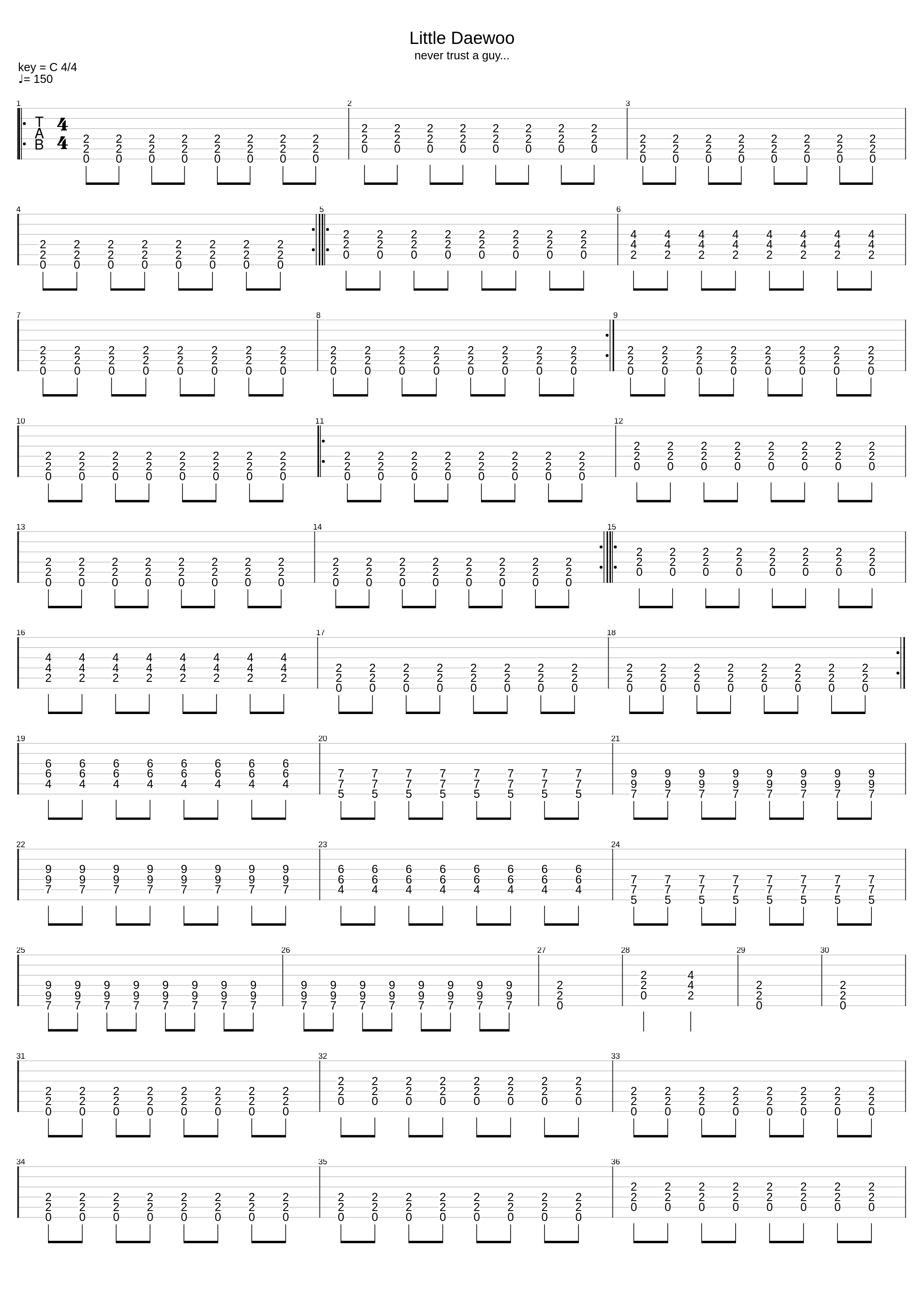 Little Daewoo_Les Wampas_1