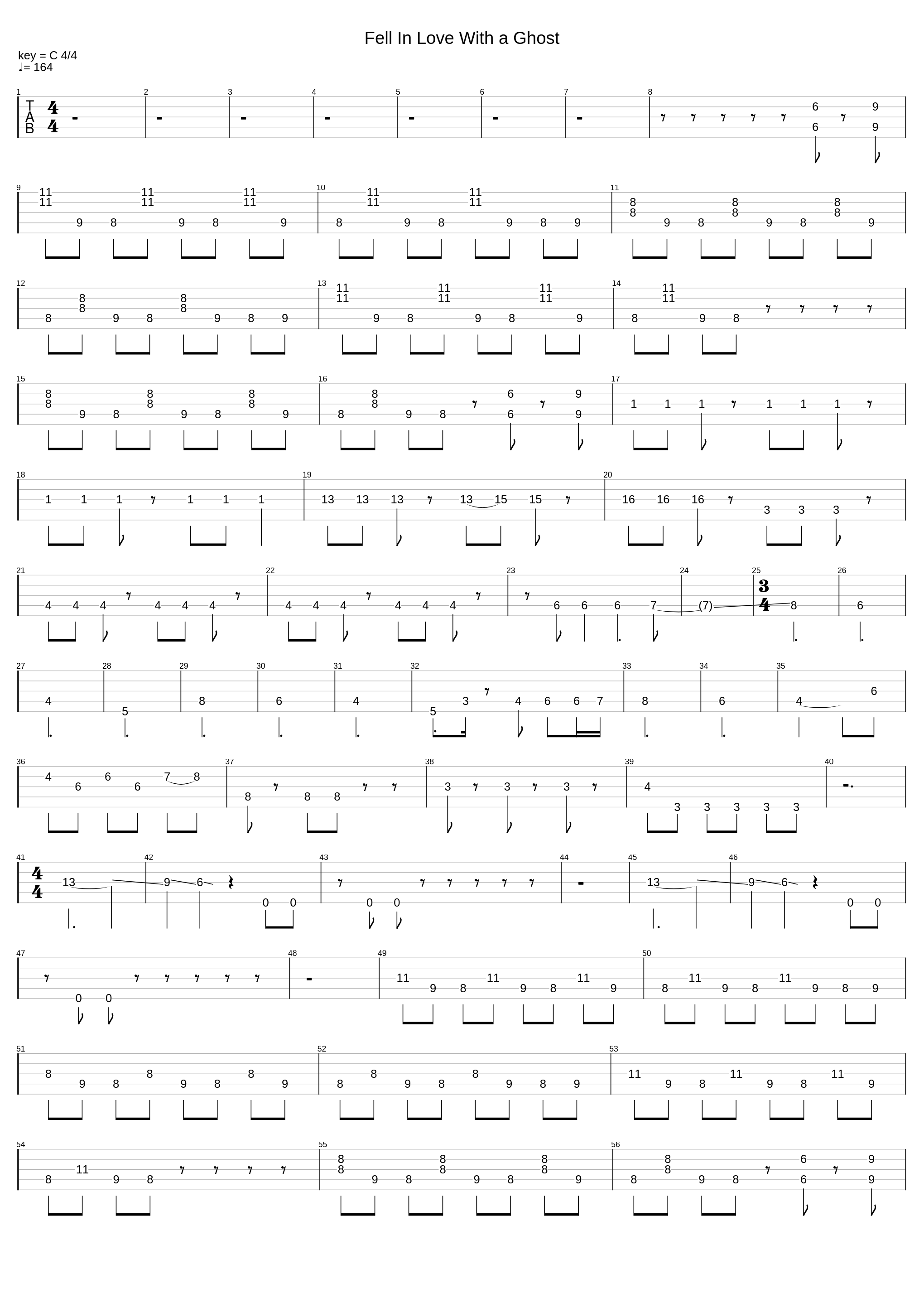 Fell In Love With a Ghost_Nothing More_1